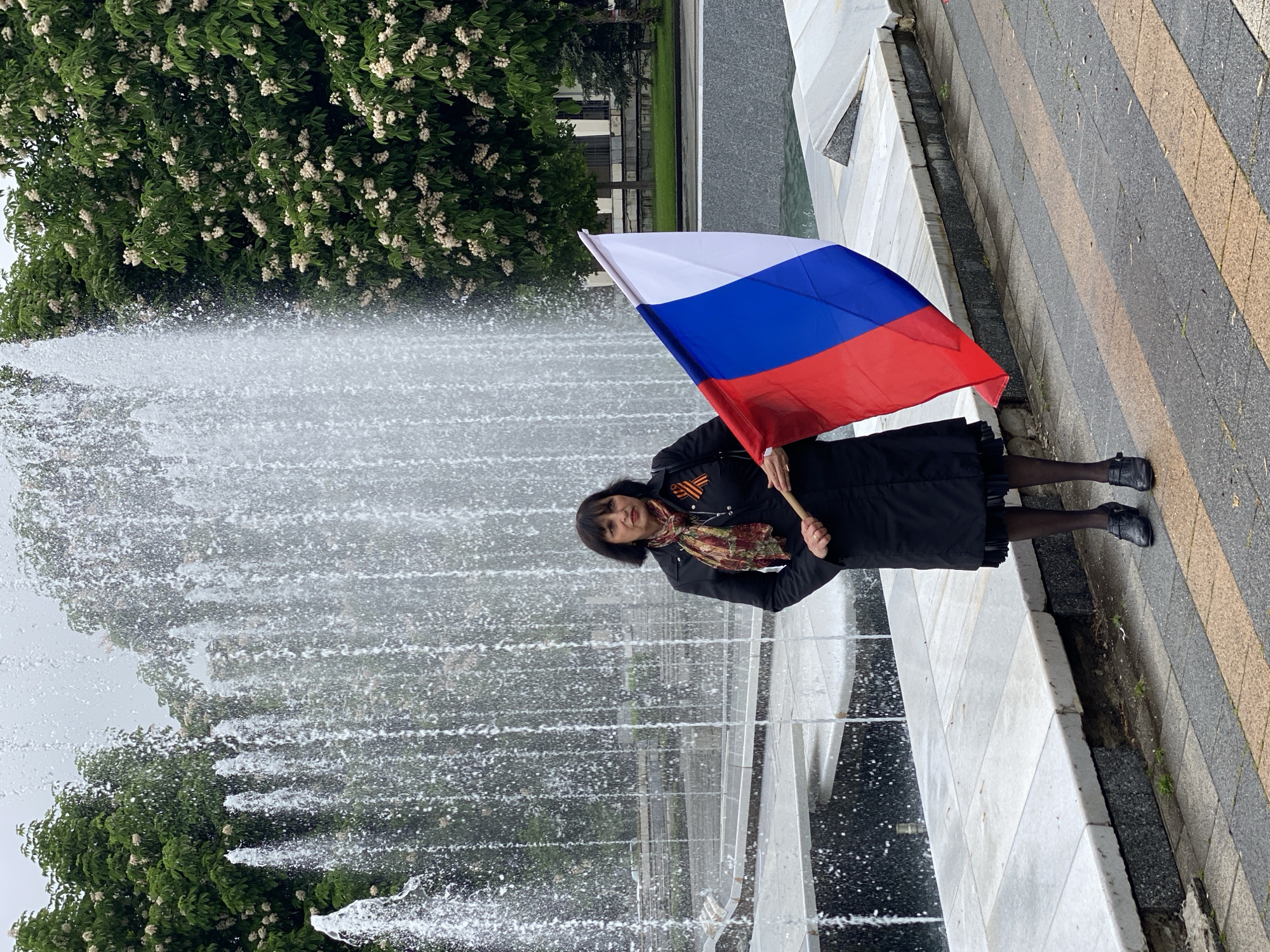 Immortal Regiment commemoration held in Pleven, Bulgaria with flags