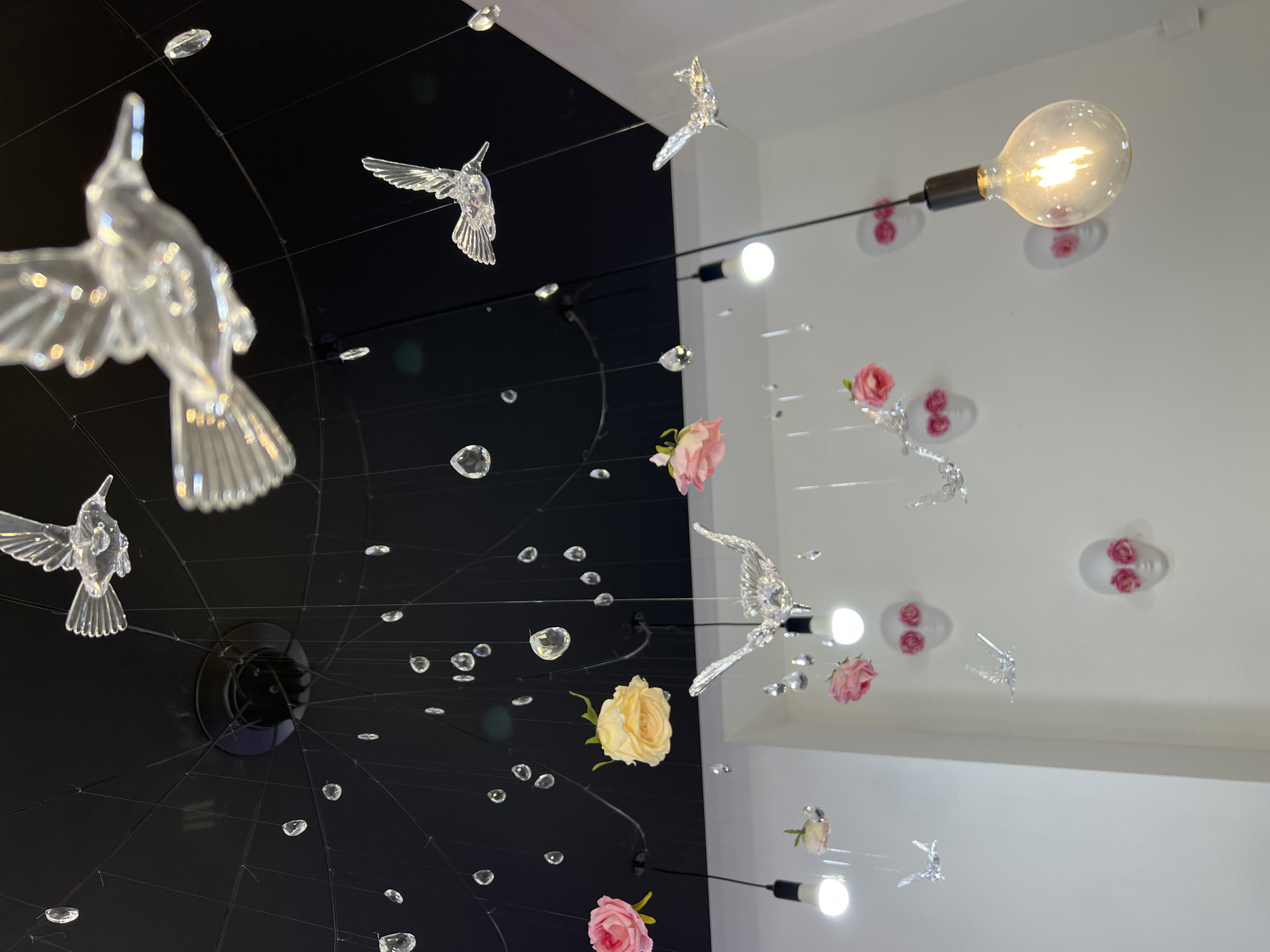 Sofia witness captures indoor art installation, St. George statue
