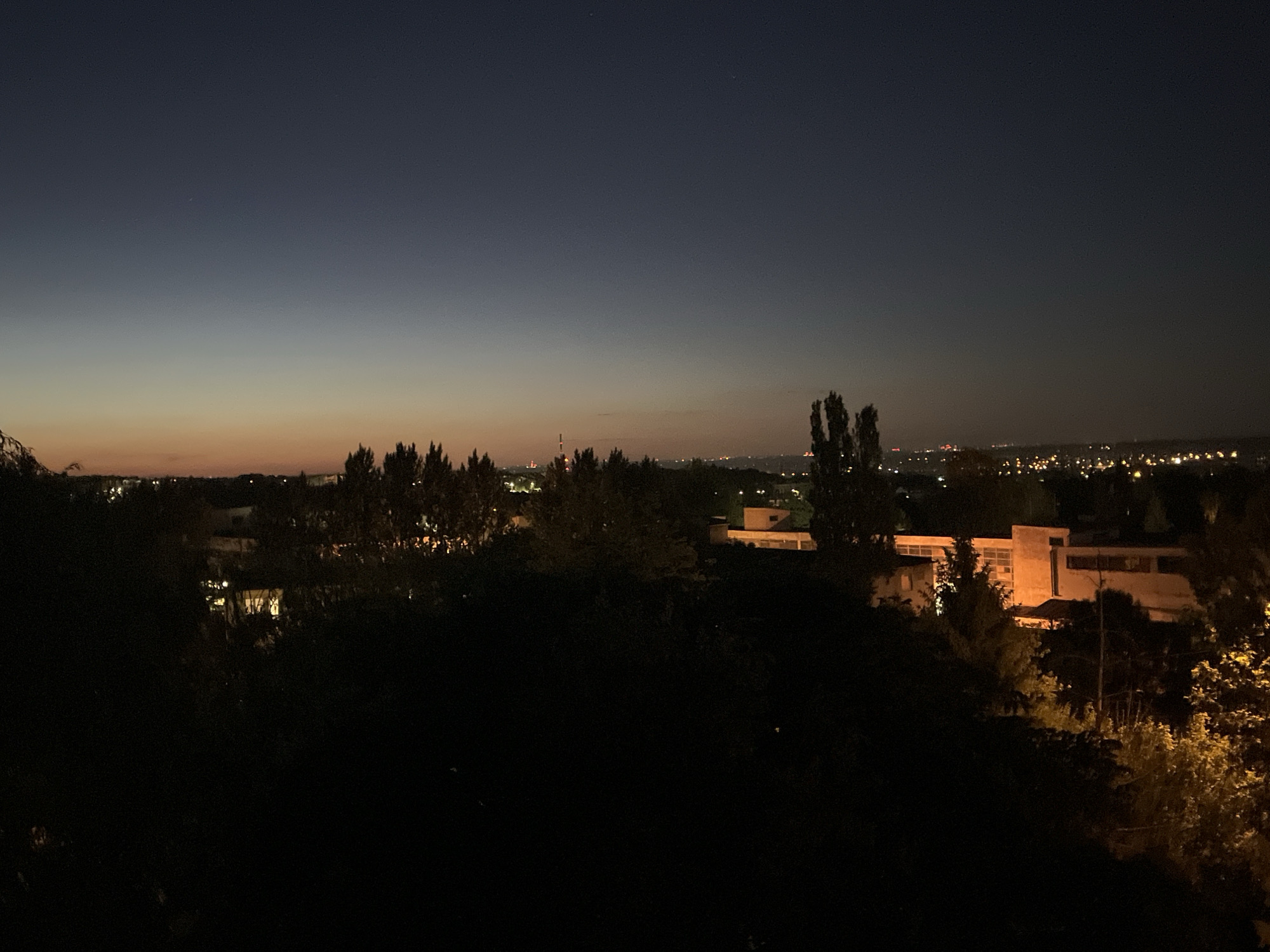 Witness documents twilight cityscape and indoor moments over five minutes