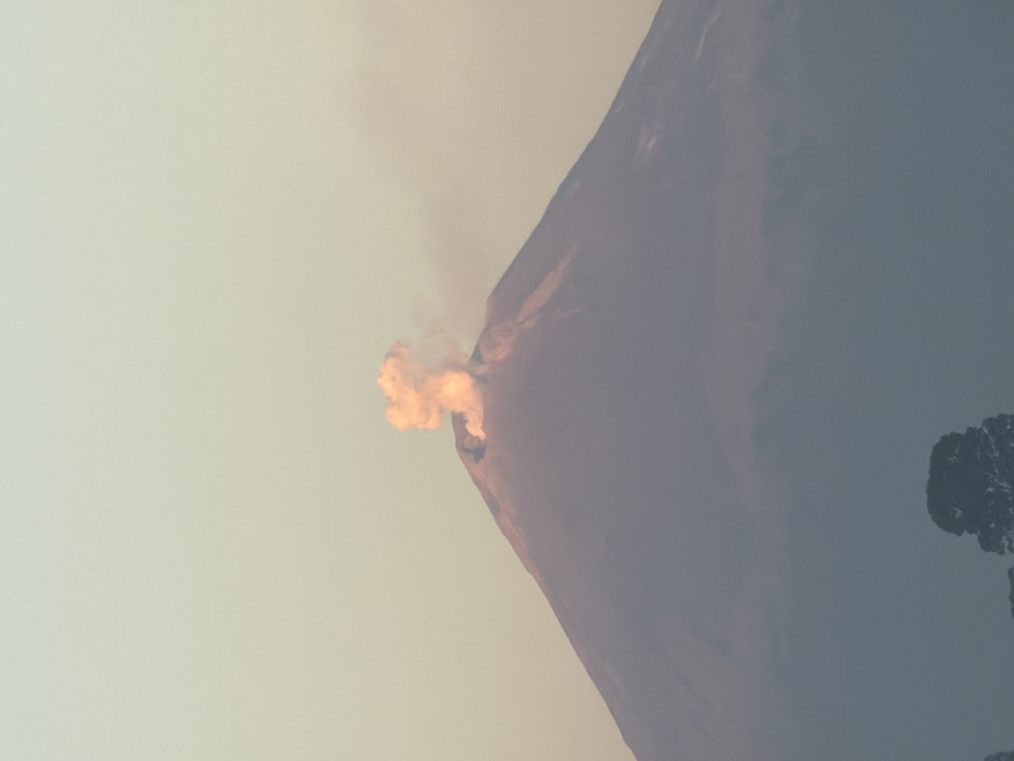 Popocatépetl volcano erupts, ash plume visible from Mexico town