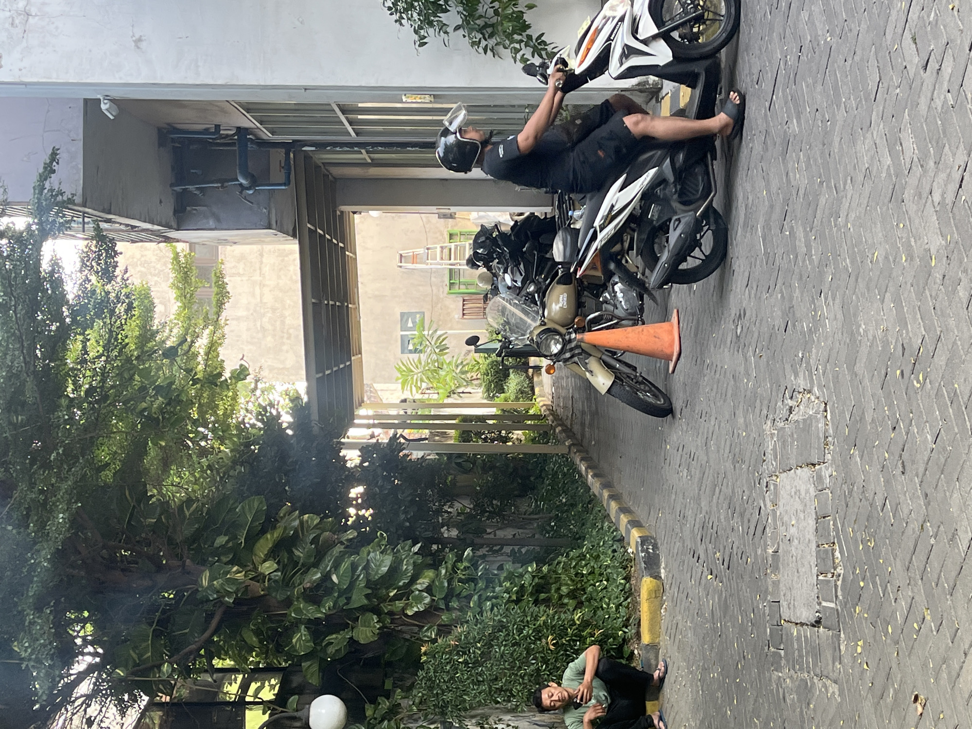 Hotel venue activity and street scenes in Gapurosukolilo, Indonesia