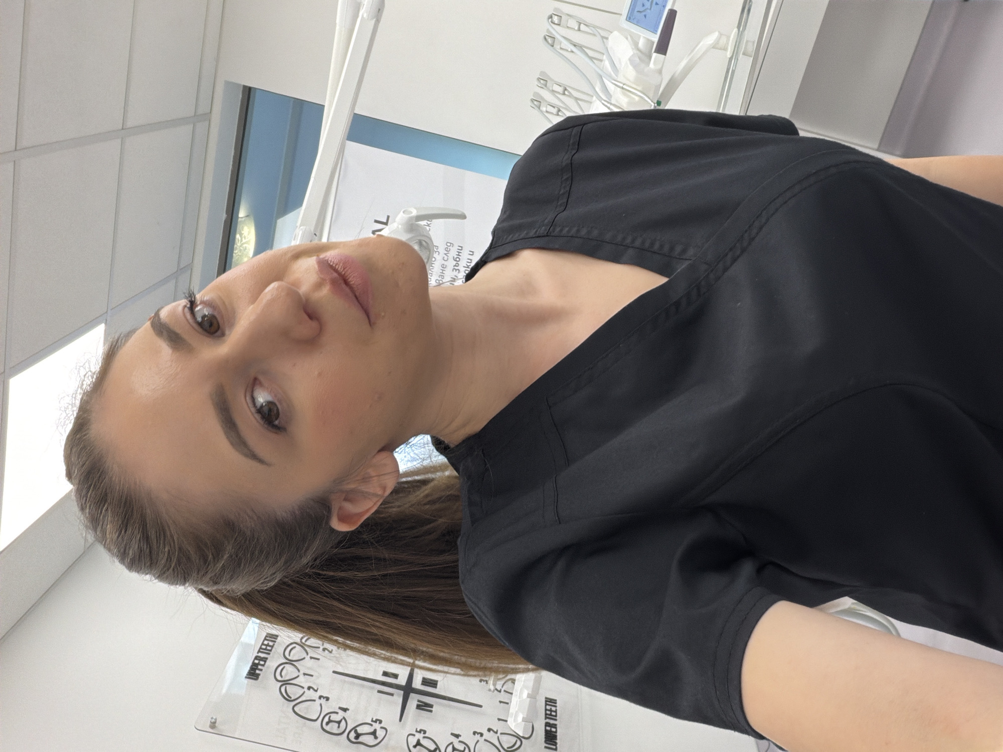 Downtime at a Sofia dental clinic, mid-afternoon in June