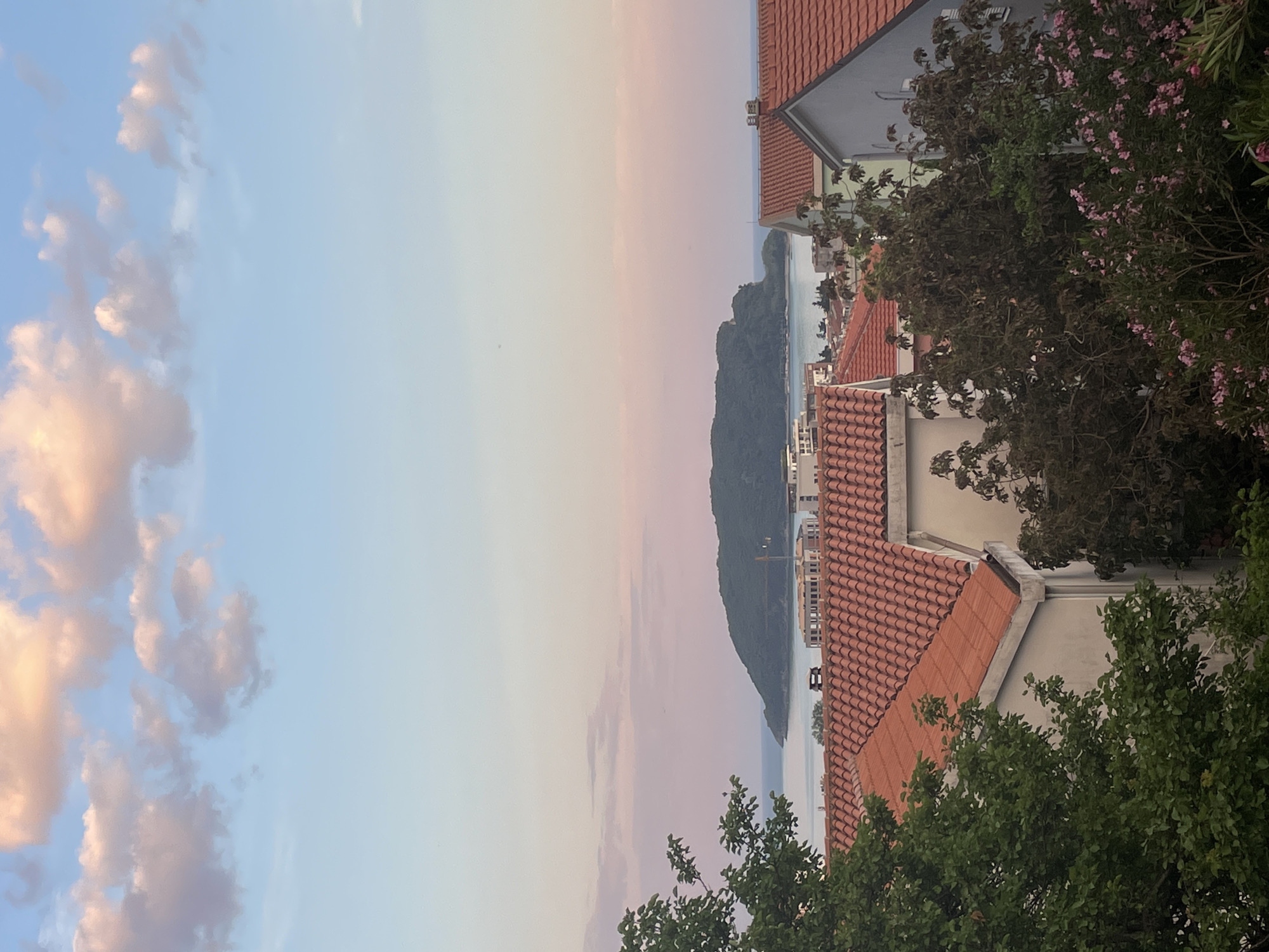 Evening views and karaoke captured across Budva, Montenegro