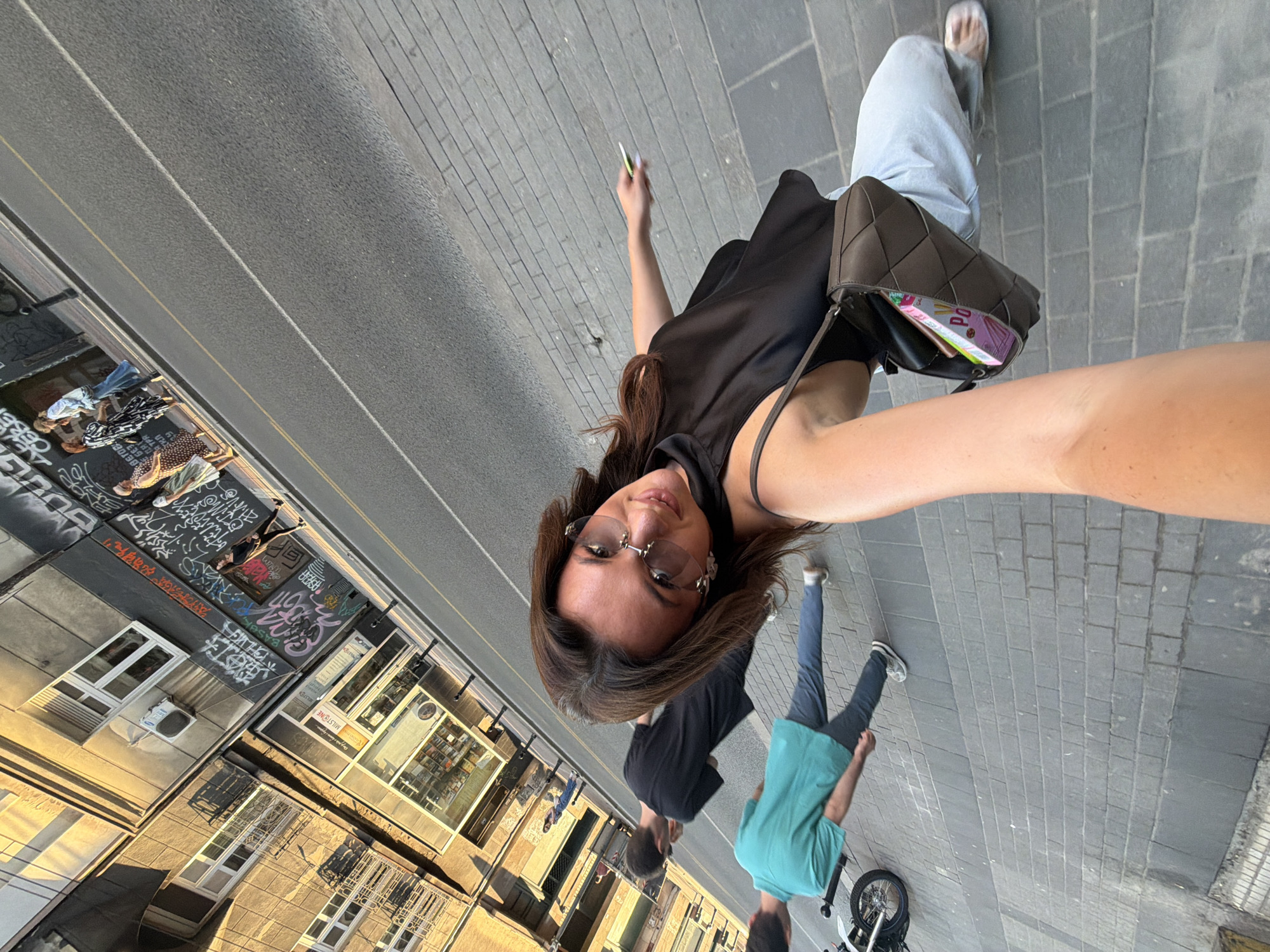 Golden-hour walk through Belgrade's pedestrian streets