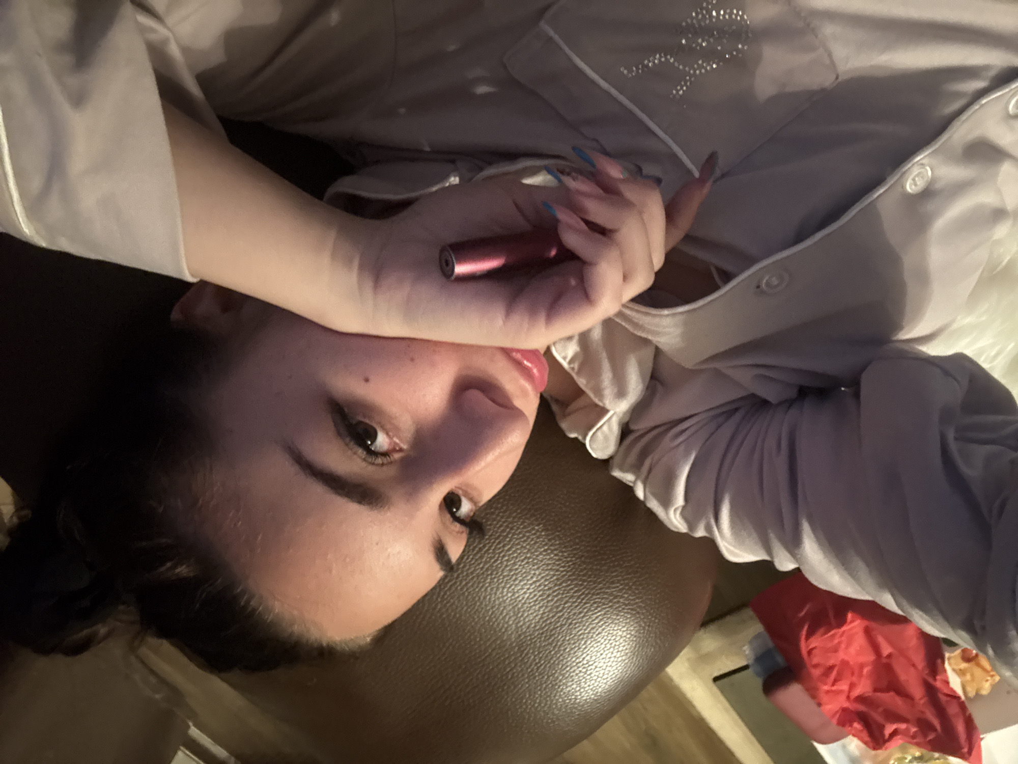 Couple's quiet evening at home captured in nine moments