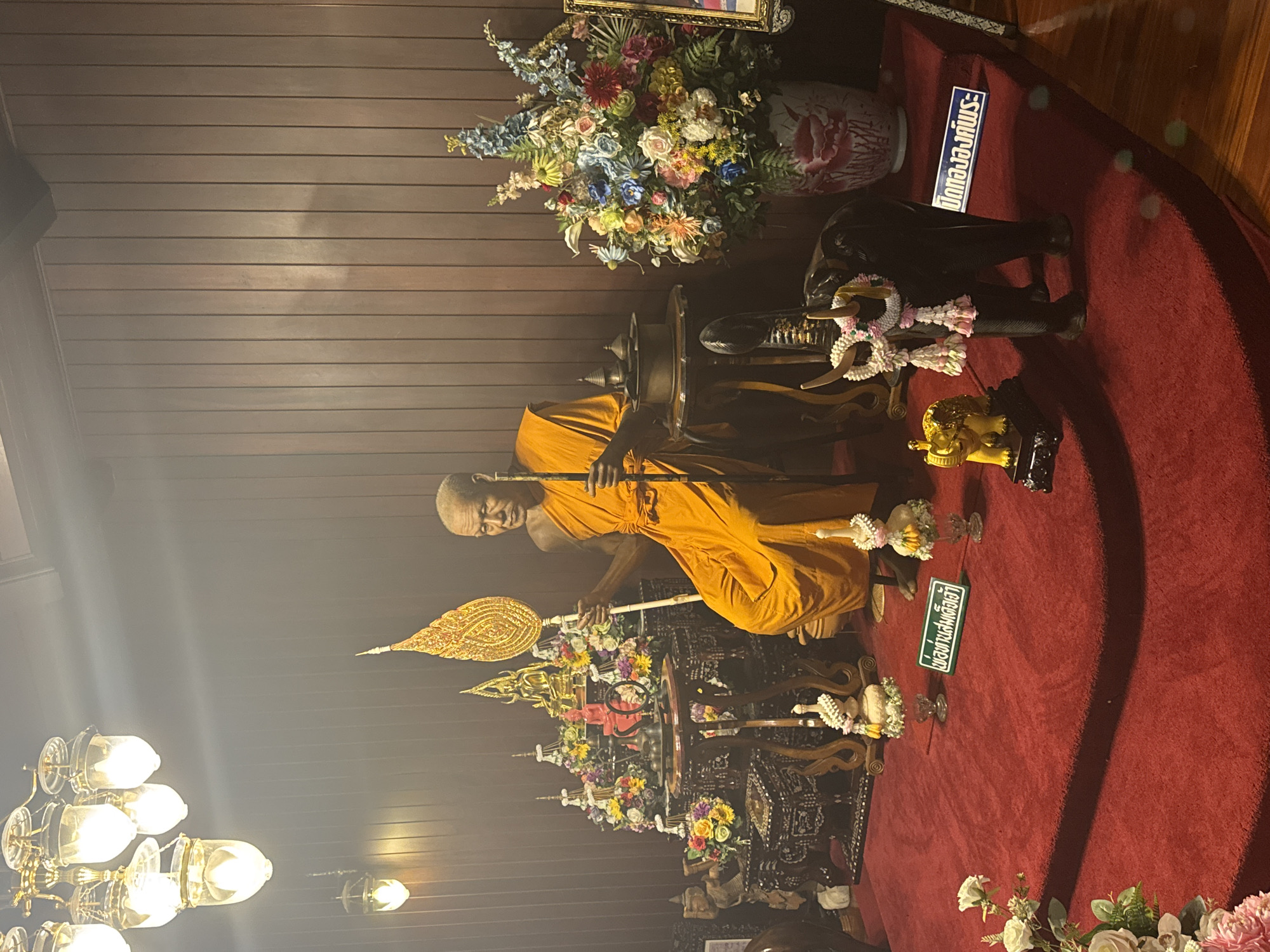 Early morning visit documented at Wat Chalong temple complex