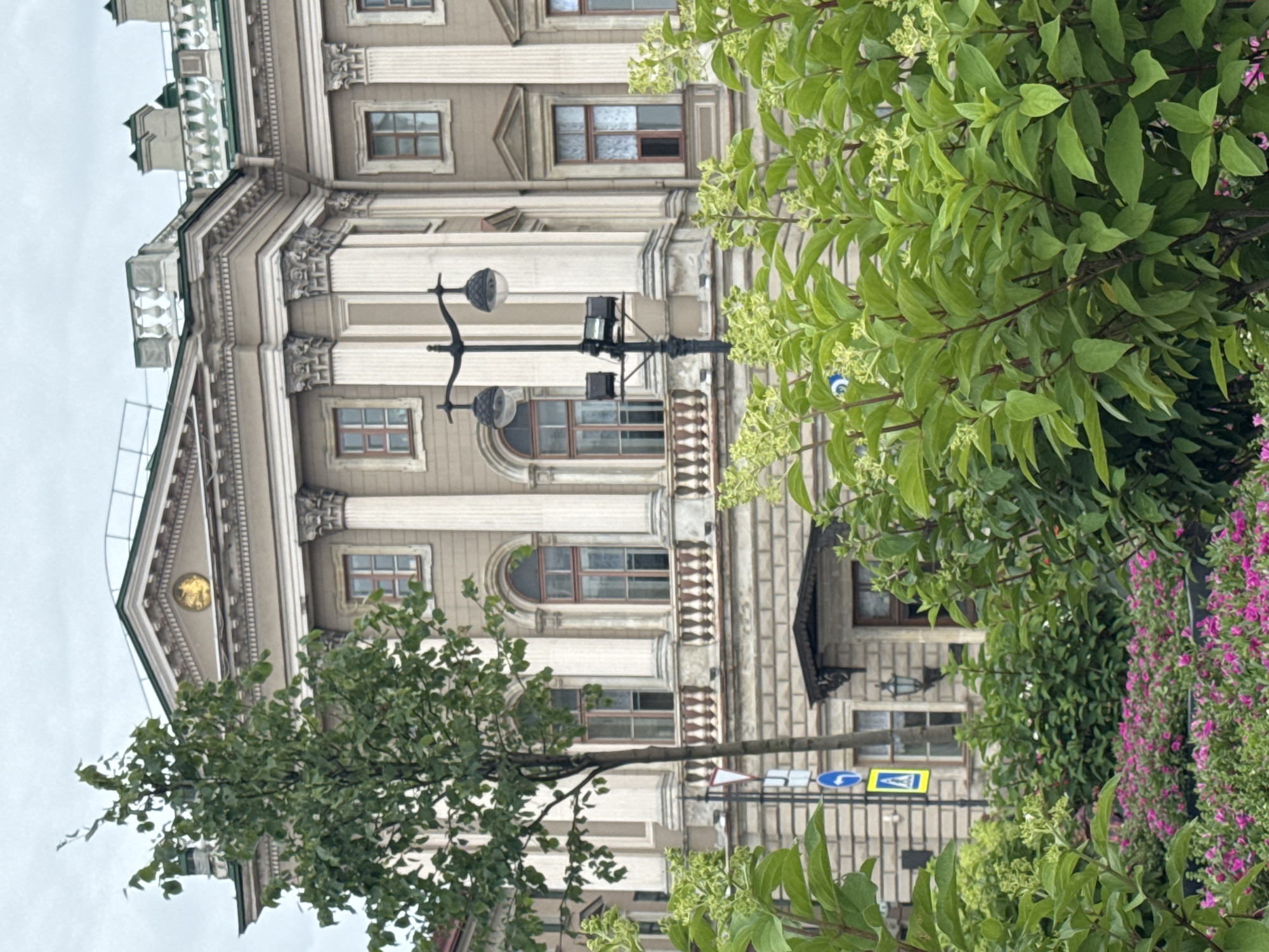 Afternoon scenes around Saint Petersburg's historic city center