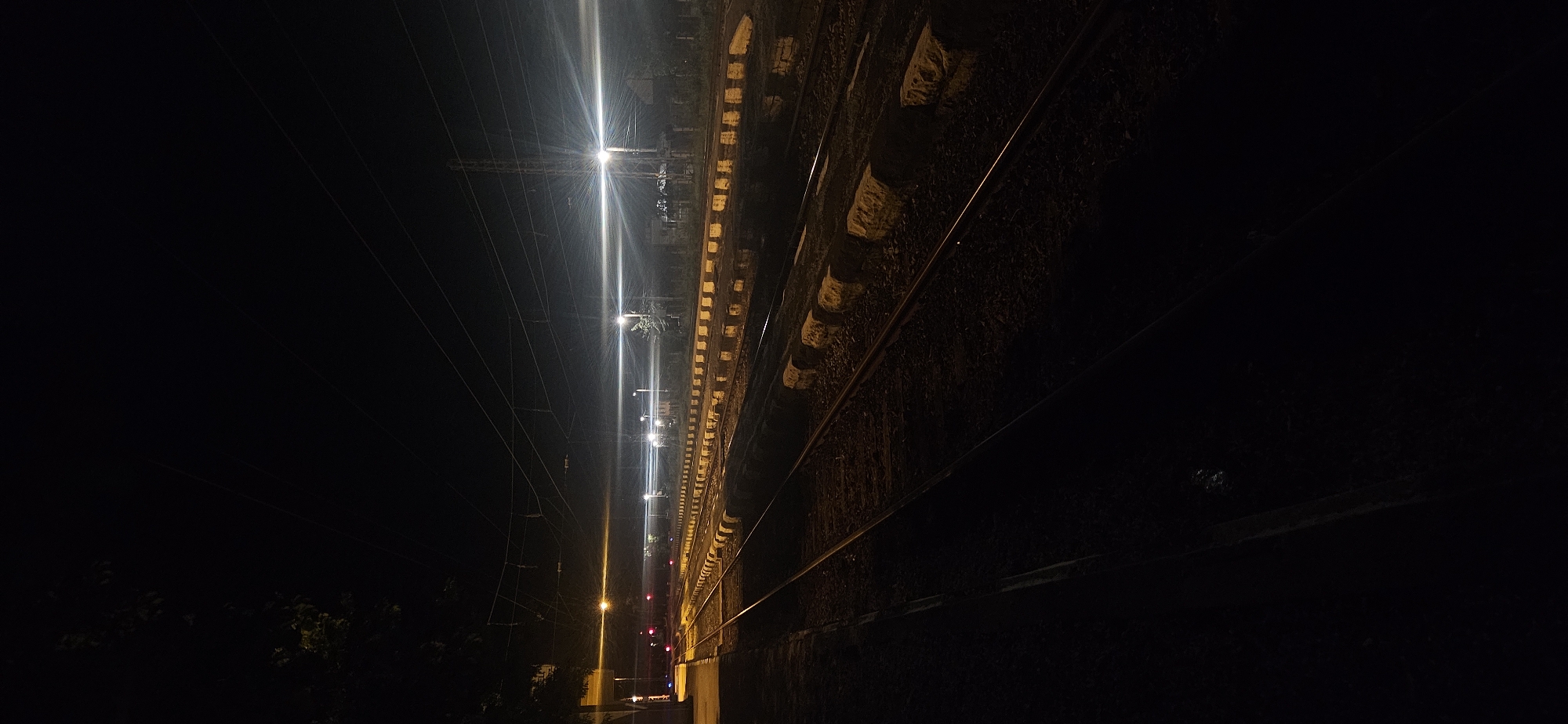 Solo witness documents nighttime scenes across Kostenets, Bulgaria