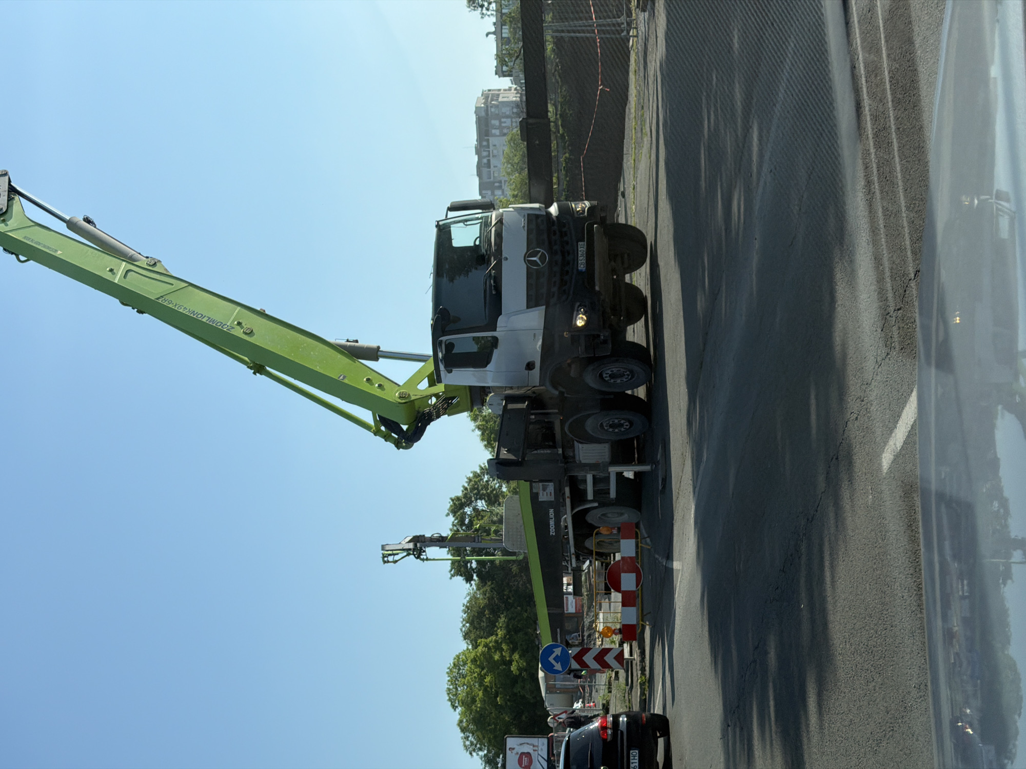 Morning life documented across Burgas, Bulgaria construction and wildlife scenes
