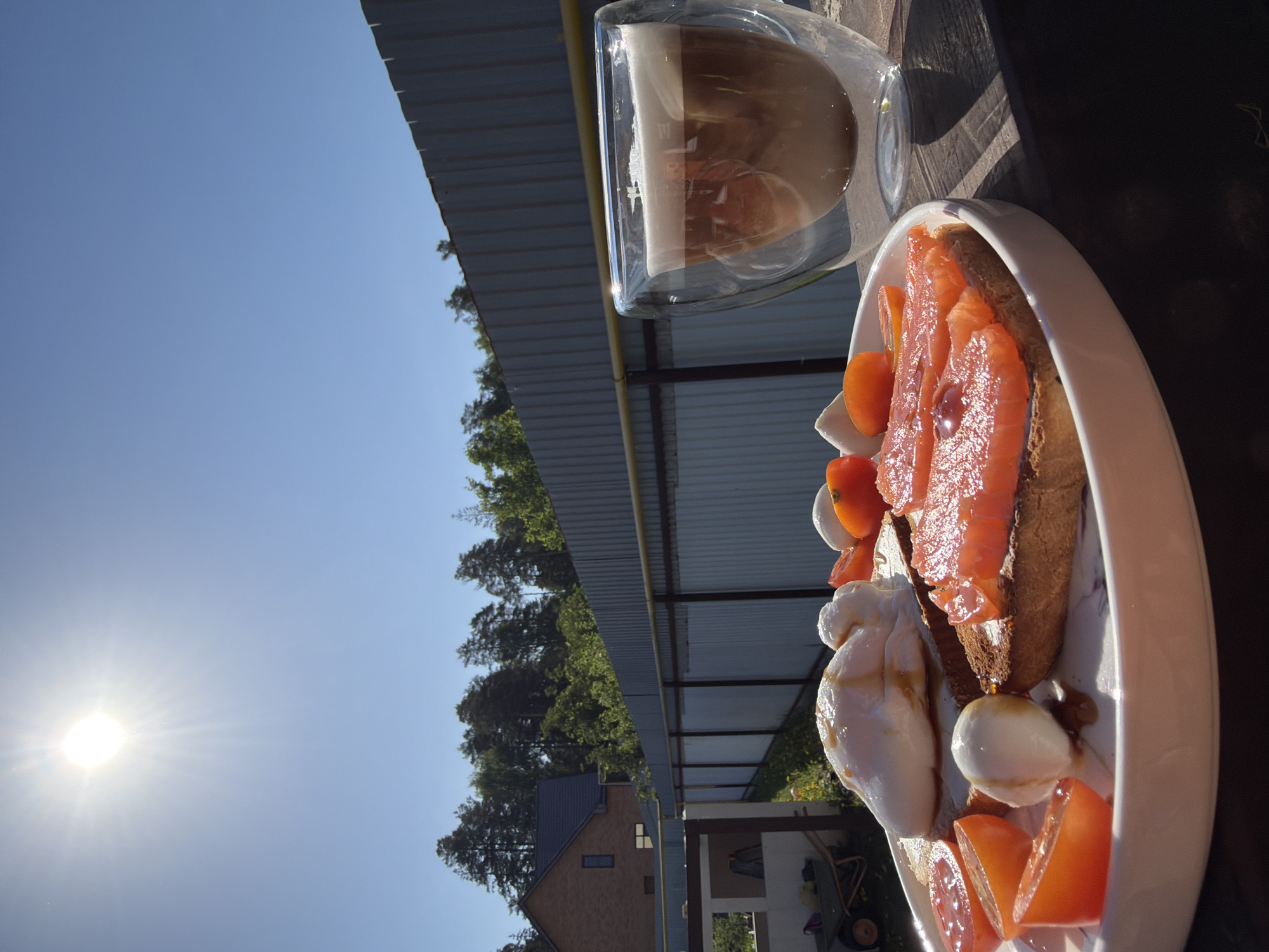 Morning breakfast documented in Chaikovsky, Russia