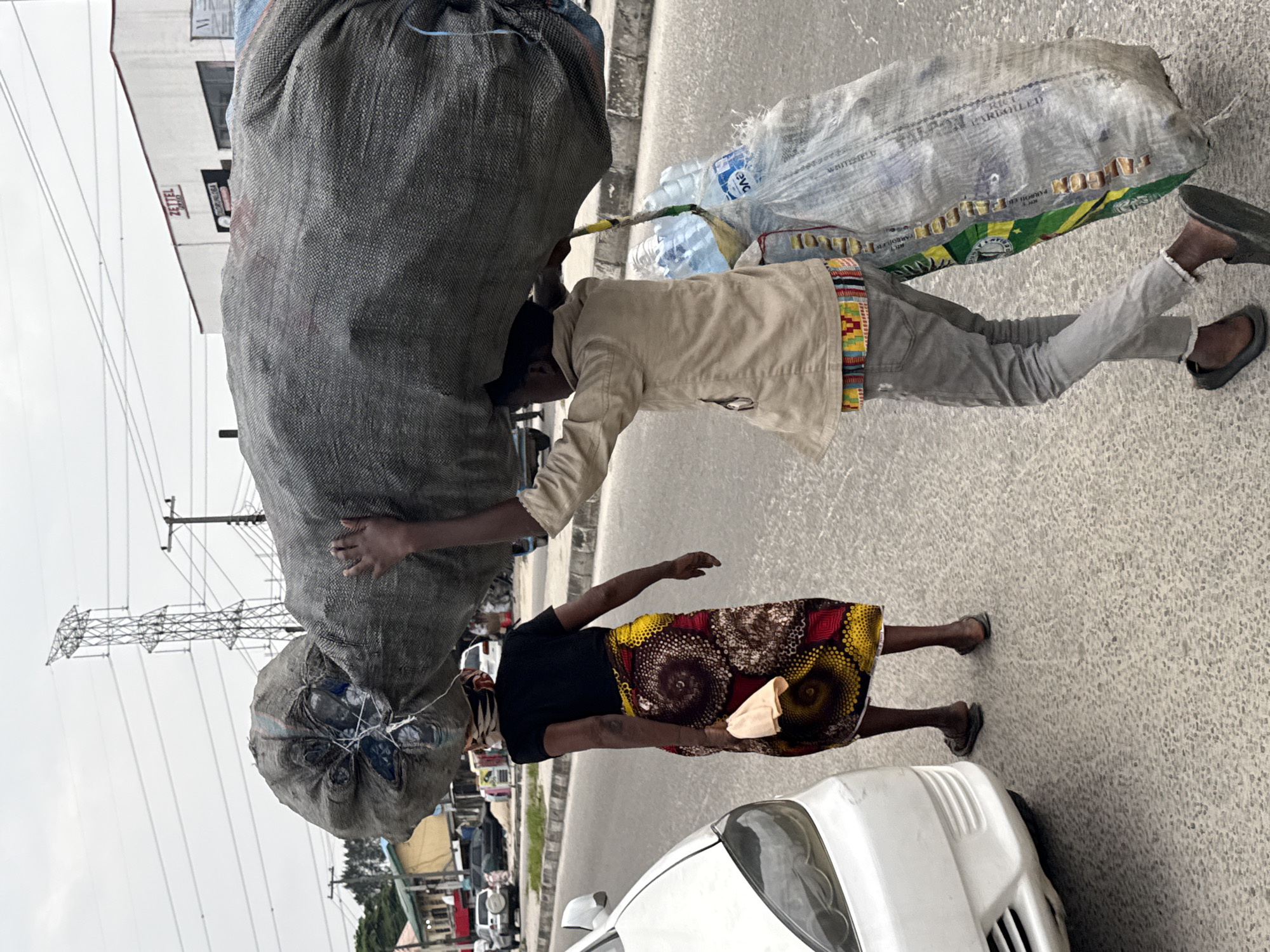 Everyday street life and commerce in Ado, Nigeria