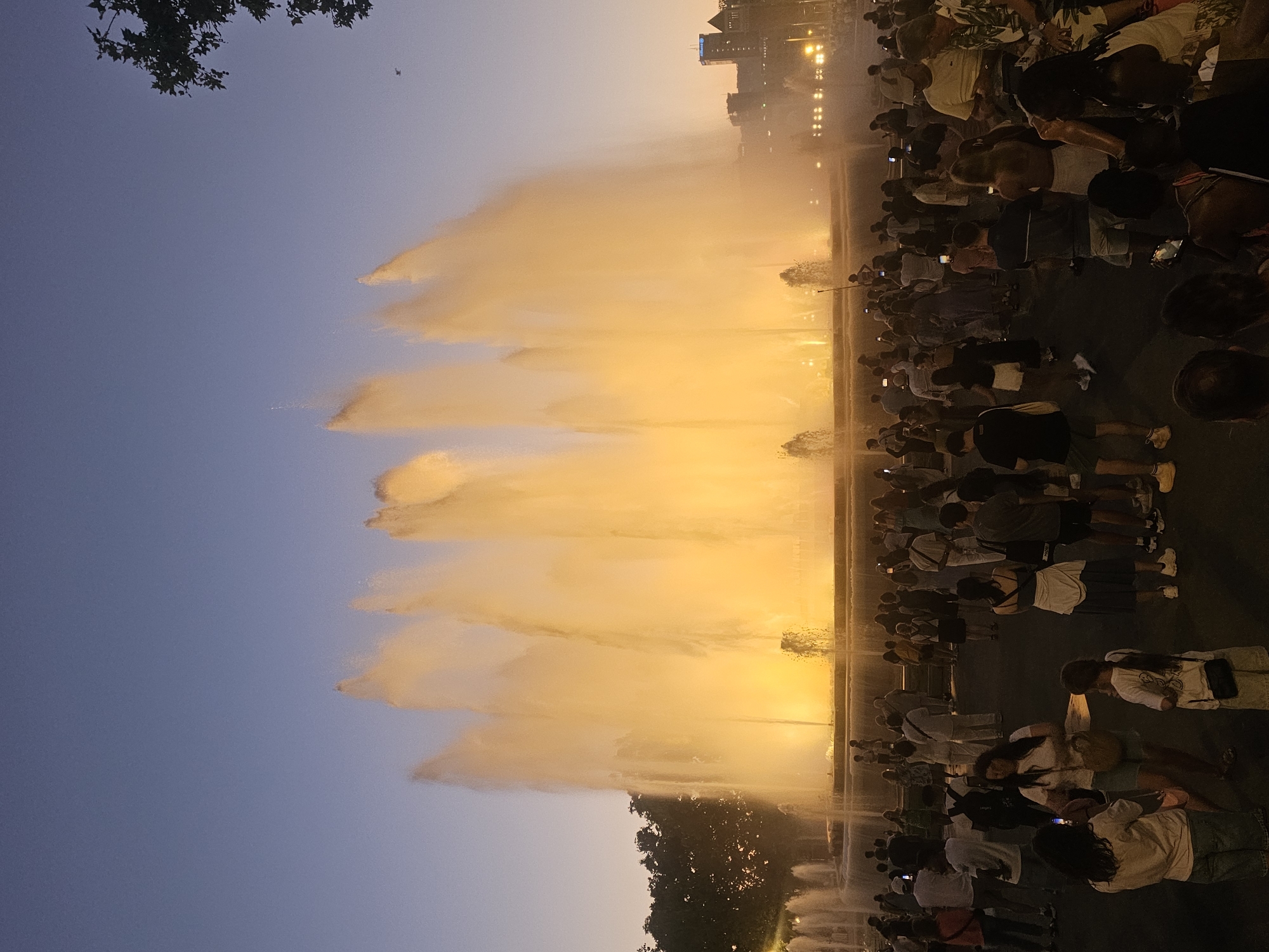 Magic Fountain of Montjuïc light show draws big crowds at dusk