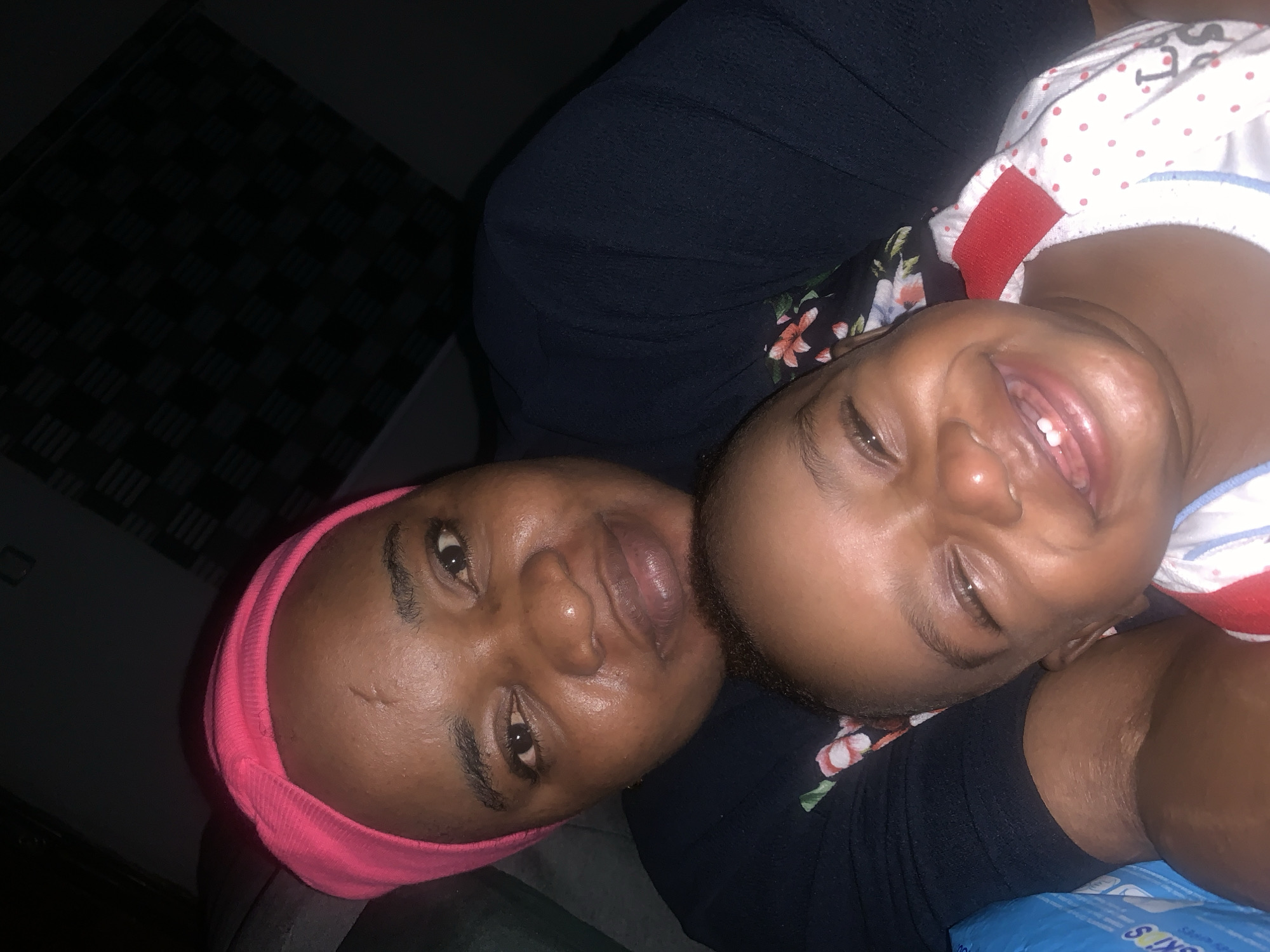 Evening at home in Barakin Akawo, indoors and out