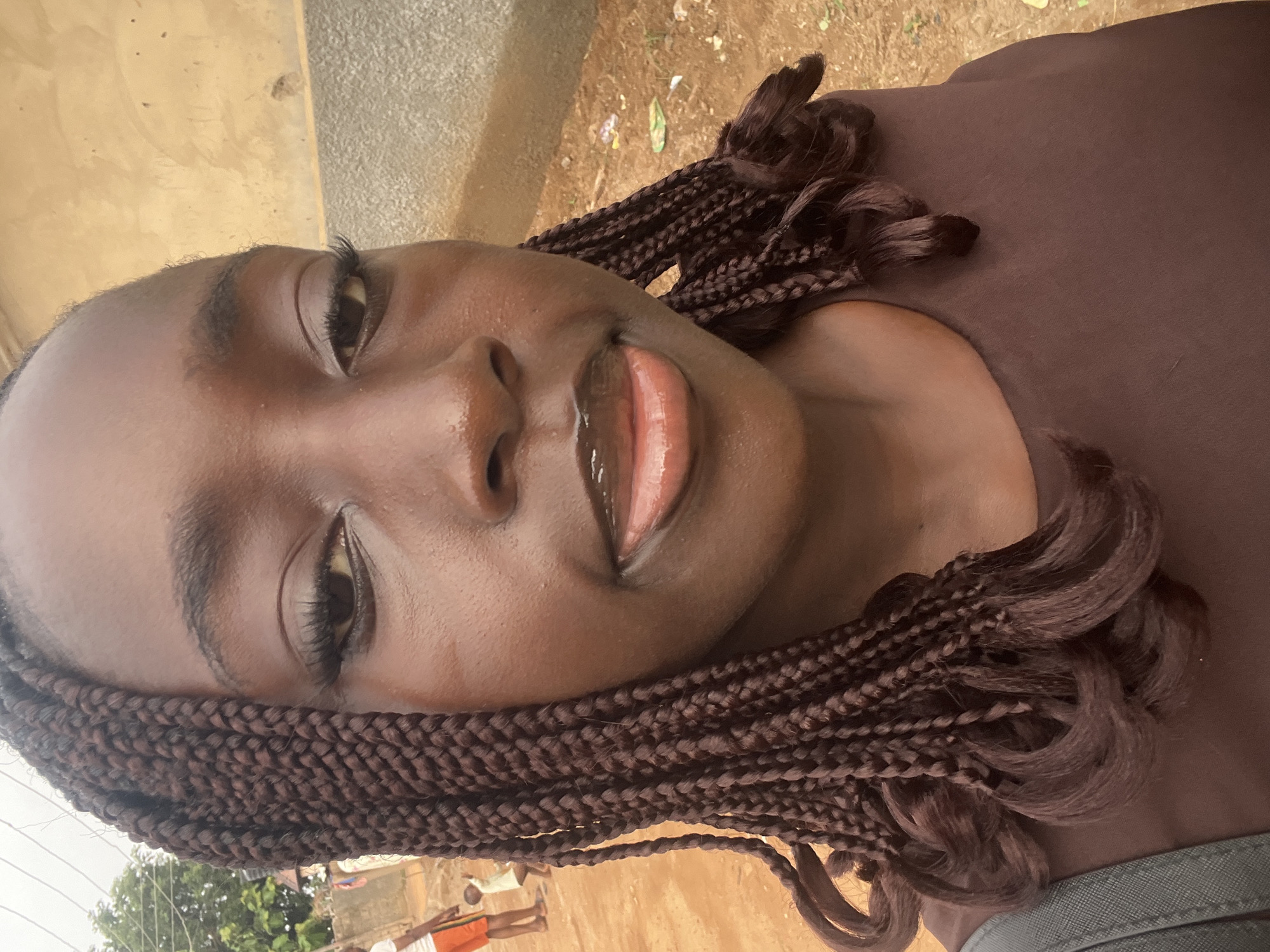 Woman photographed in portrait session in Abuja, Nigeria