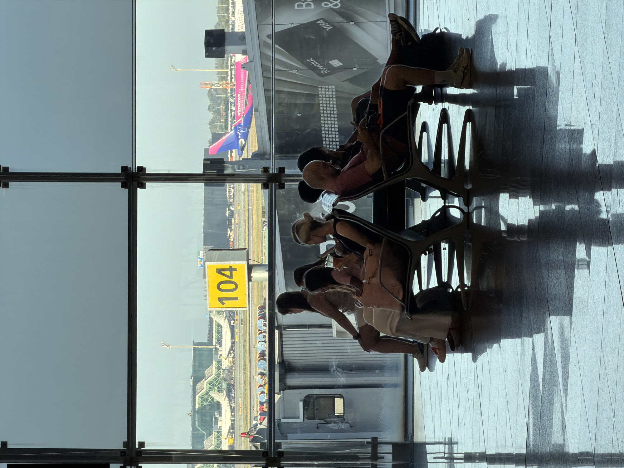 Departure morning at Barcelona–El Prat Airport