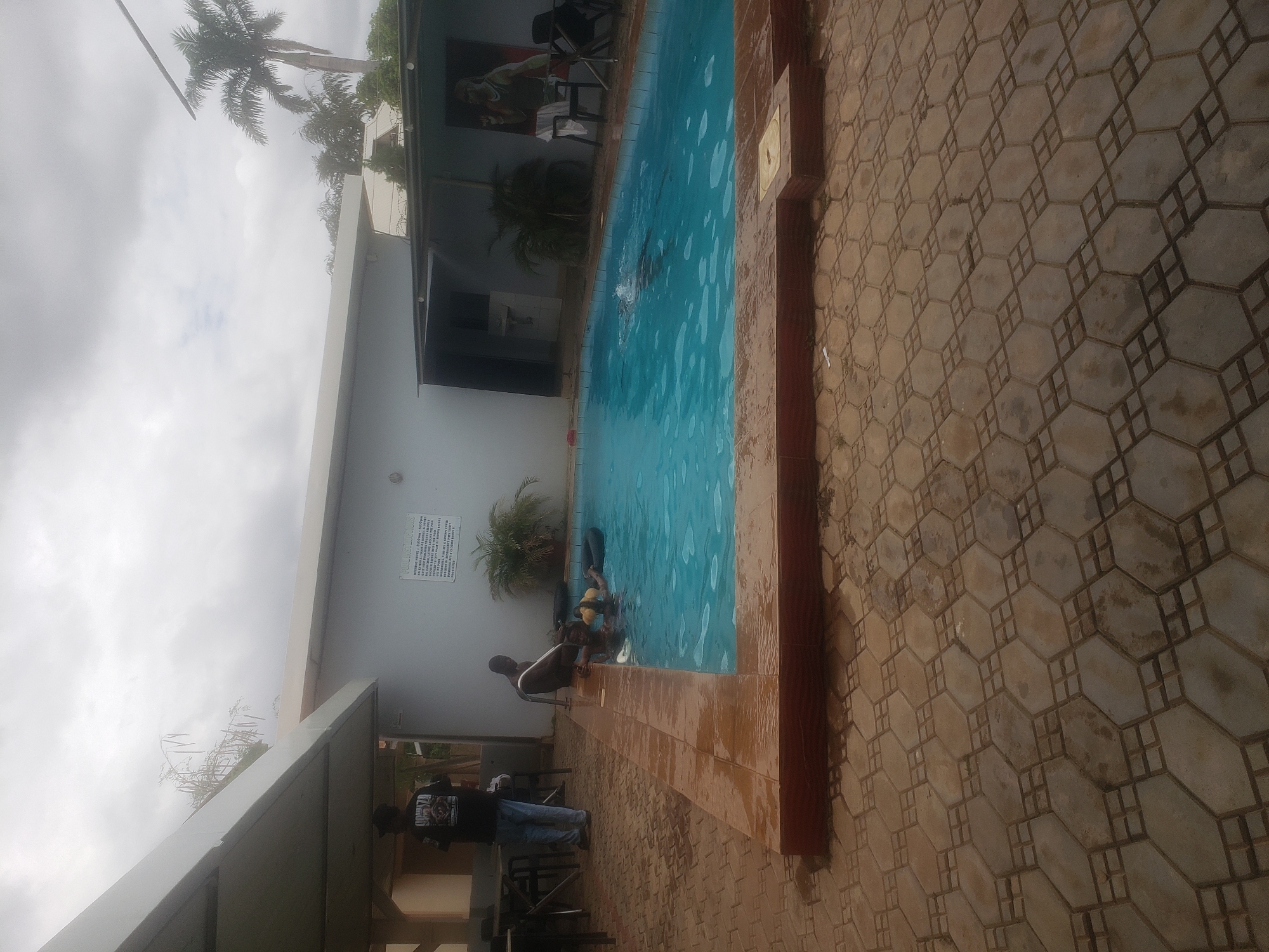 Personal pool visit documented in Narayi, Nigeria