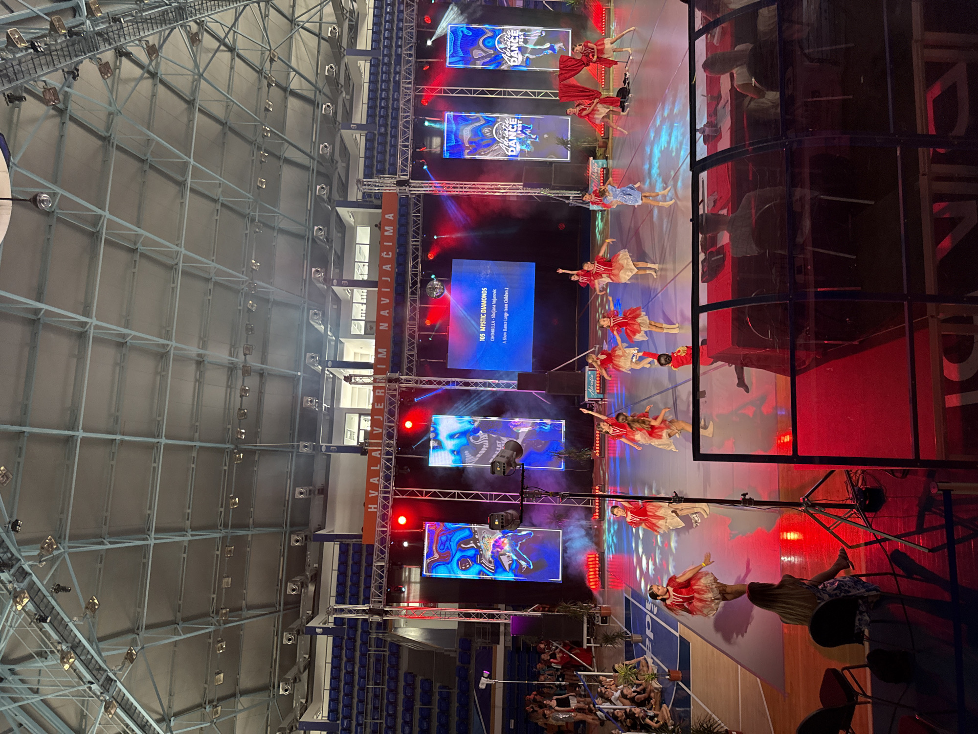 Dance competition fills Topolica Sports Hall in Bar, Montenegro