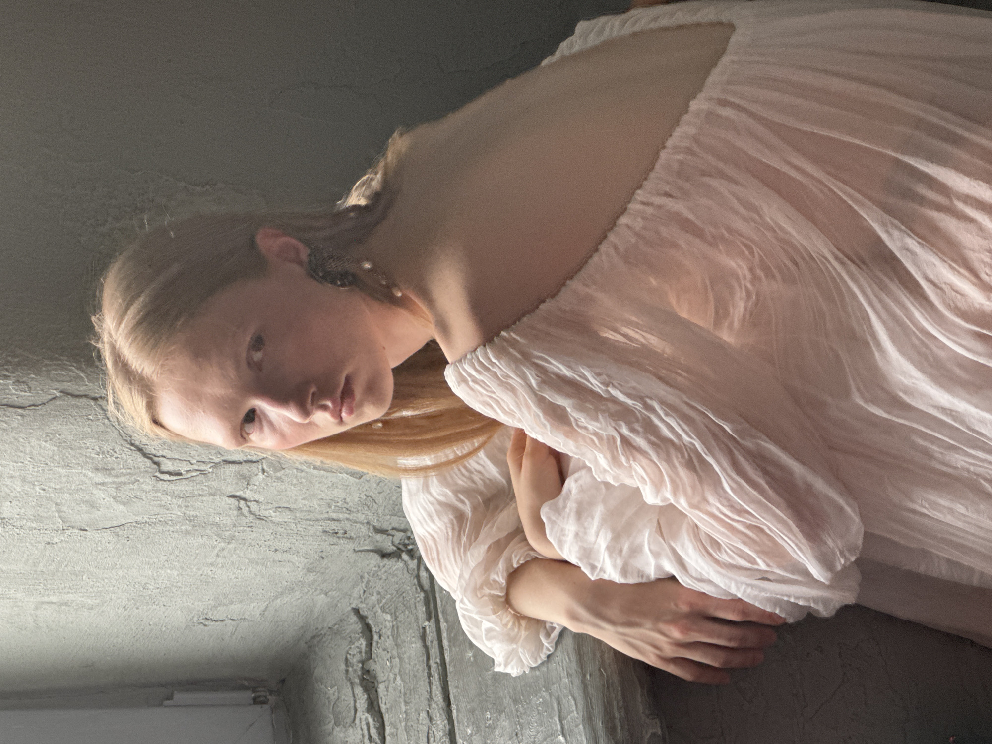 Moody portrait session across two Saint Petersburg settings