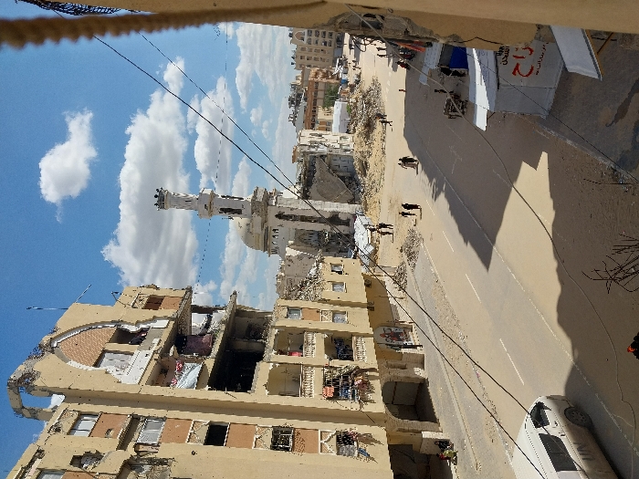 Witness documents widespread destruction, refugee camps in Khan Yunis
