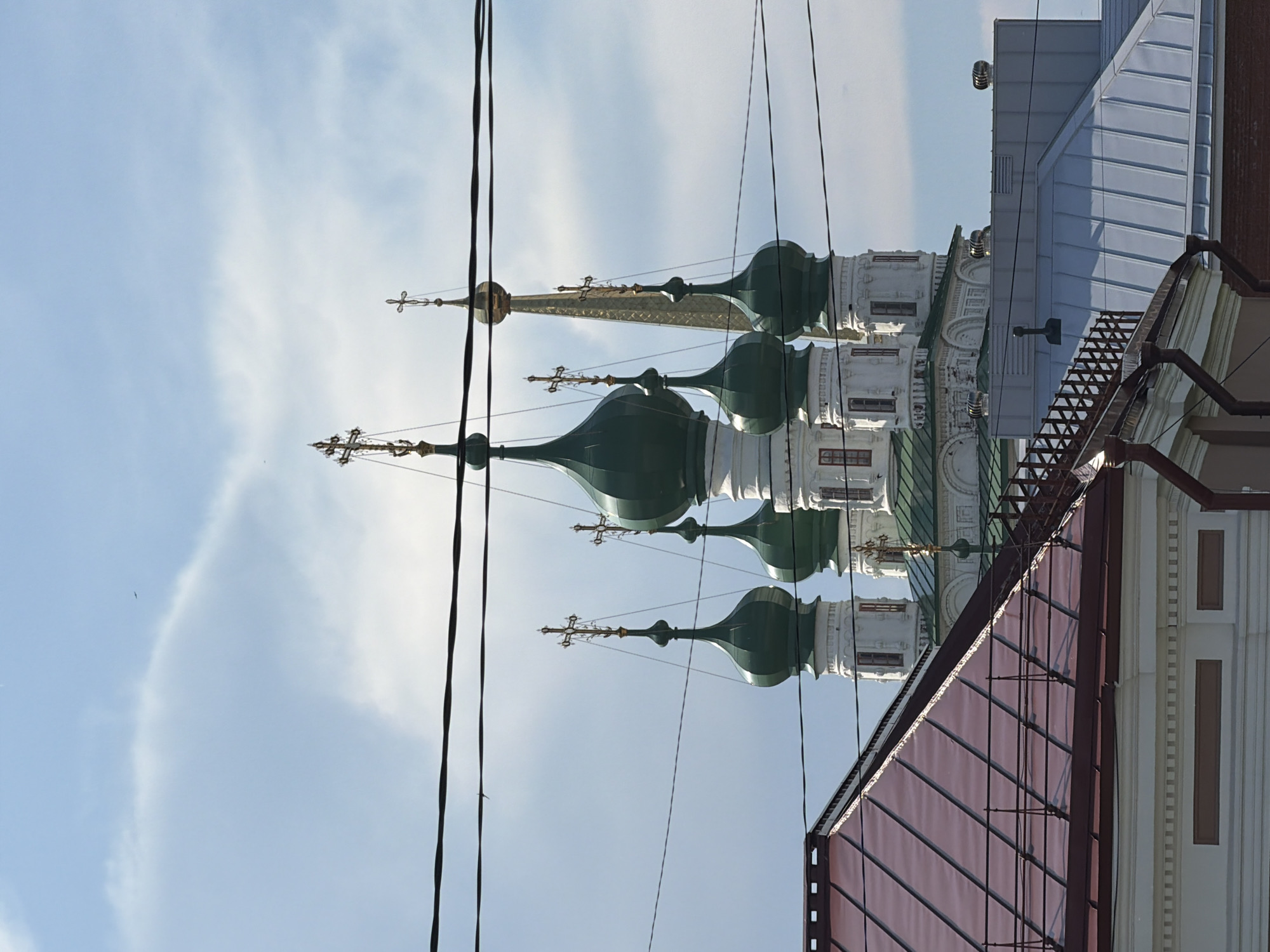 Witness documents cathedral views and street life in Solikamsk