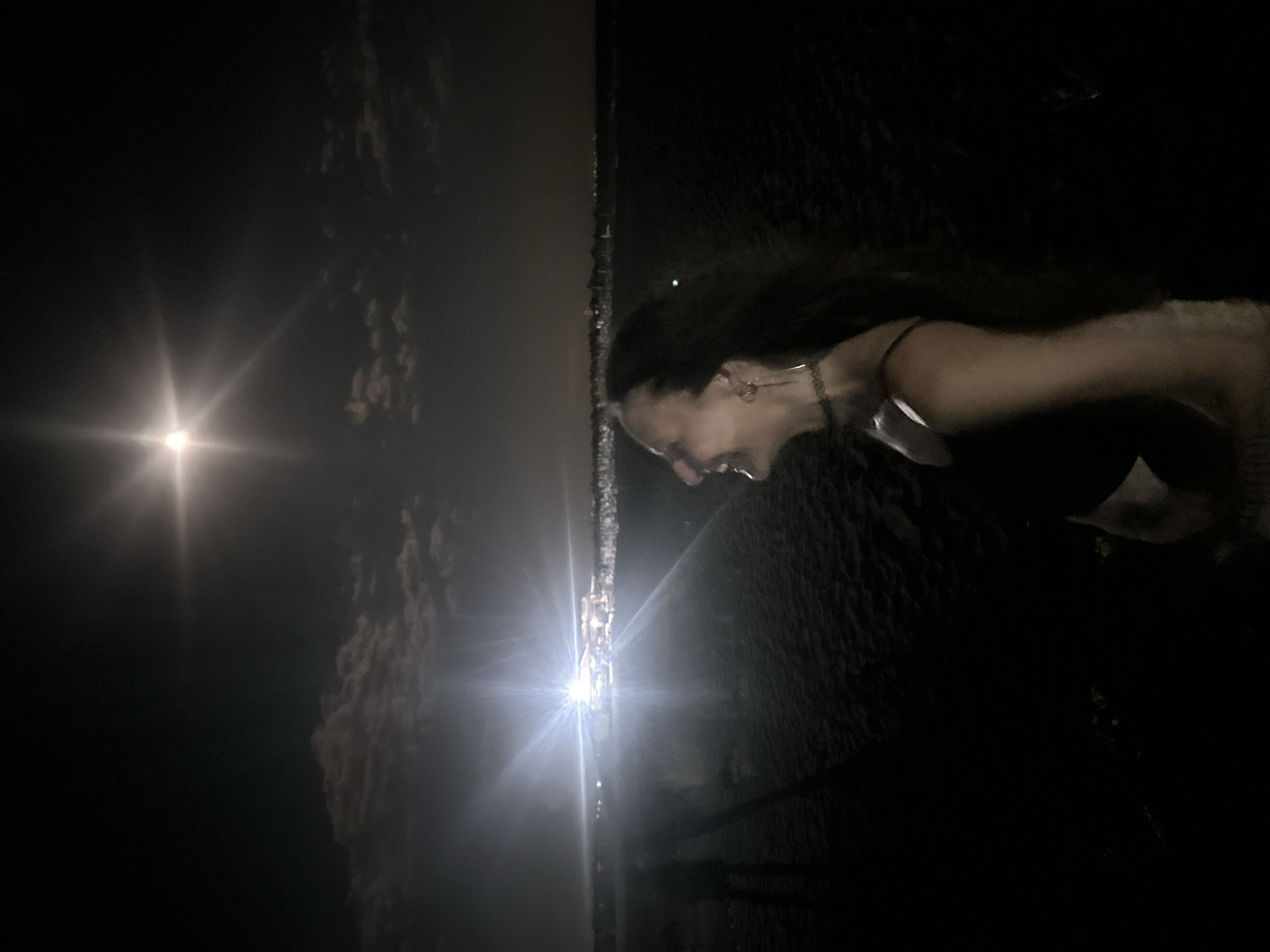 Late-night beach and roadside moments in coastal Montenegro