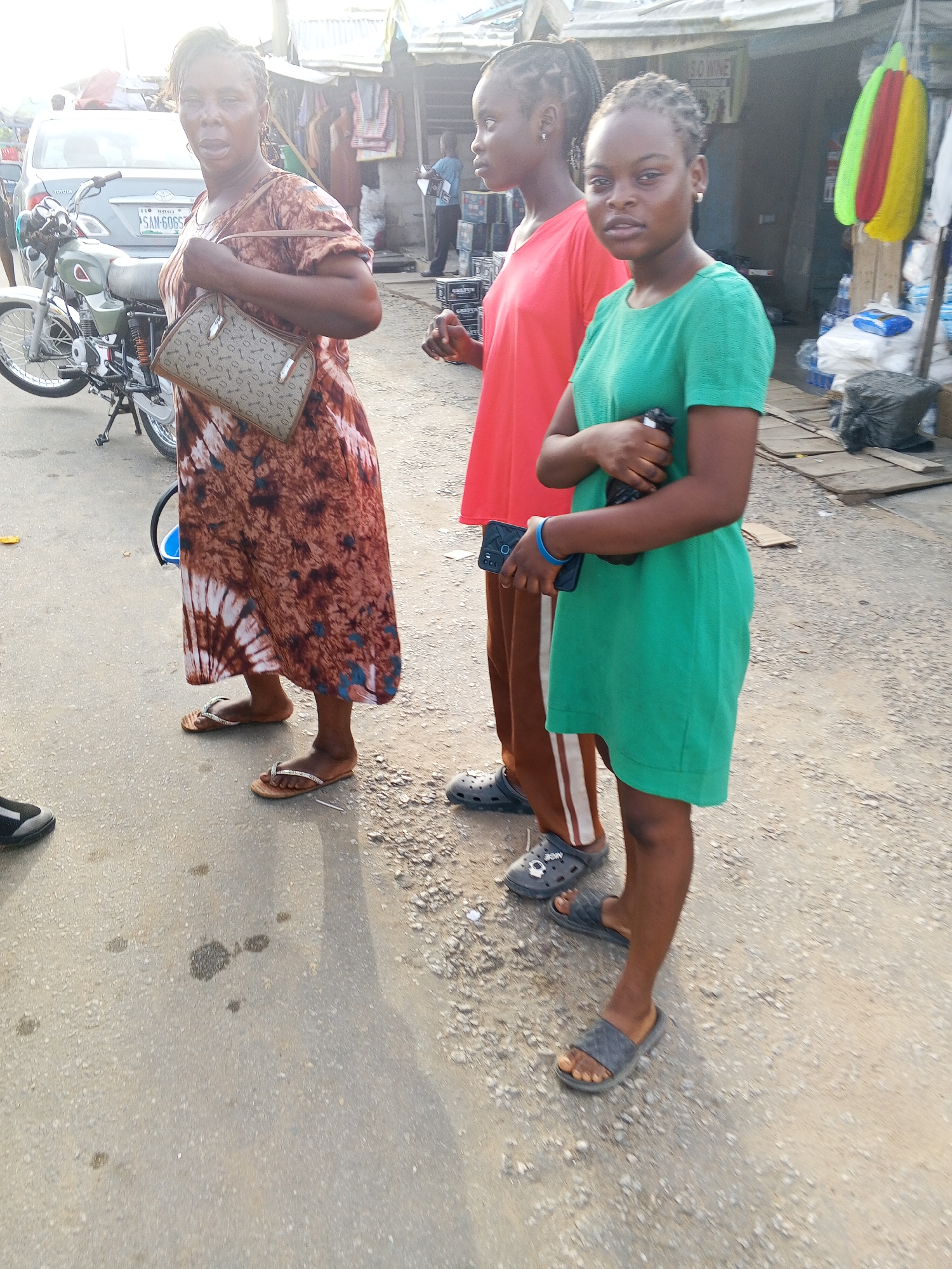 Daily life captured across Nigerian communities during Friday afternoon