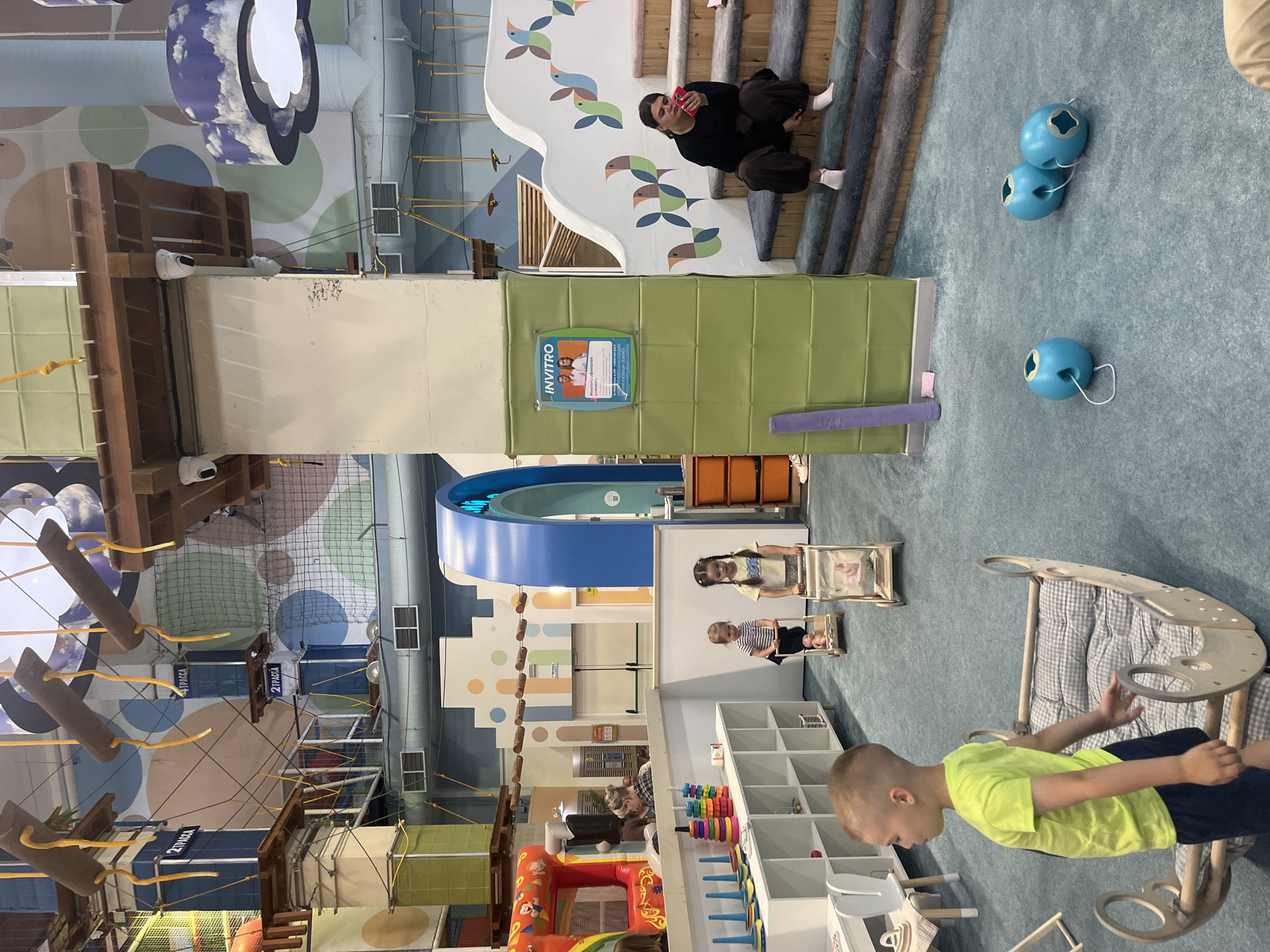 Indoor adventure and play center visit in Chelyabinsk