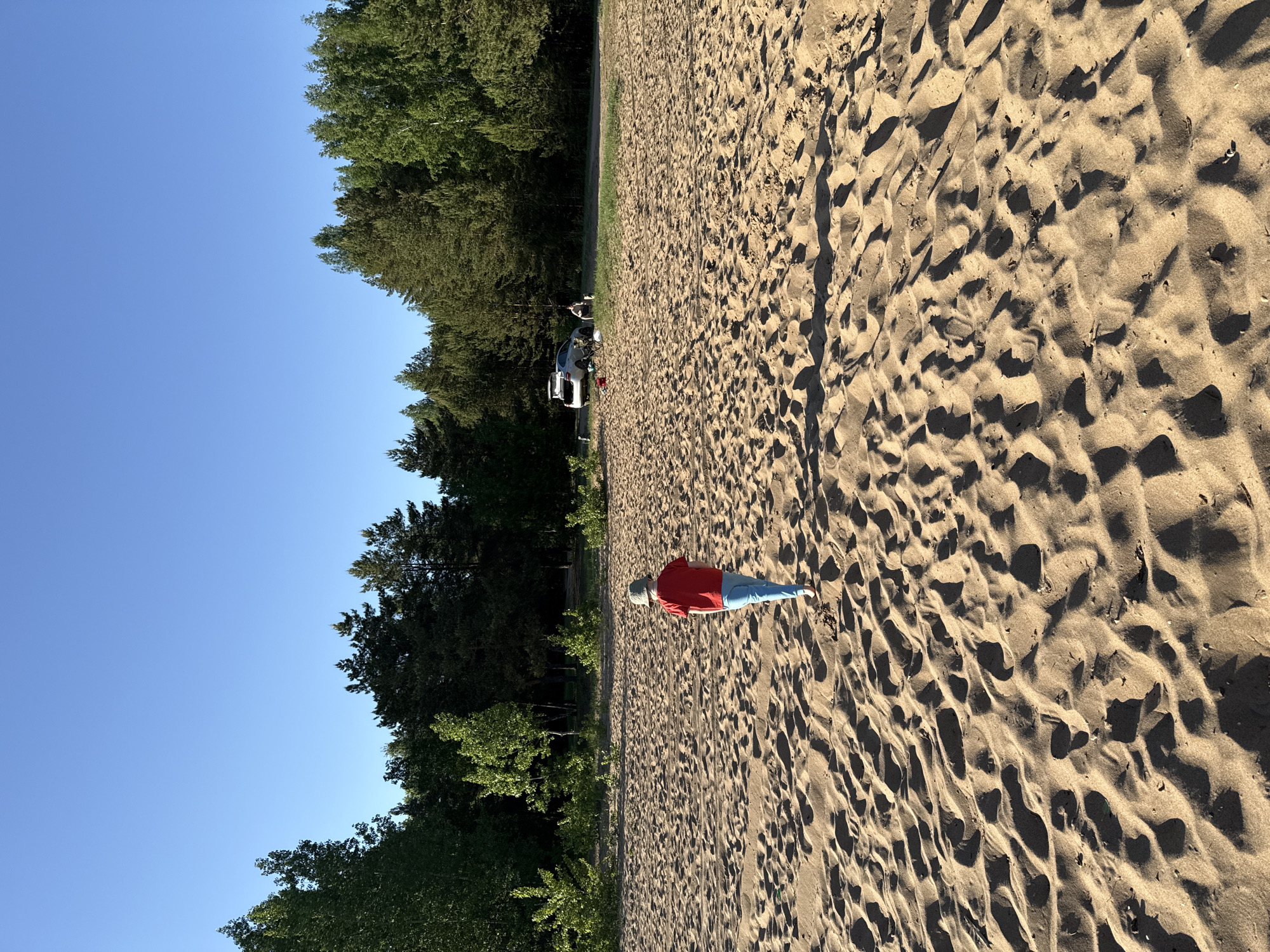 Beach day with grilling activities documented in Noviy, Russia
