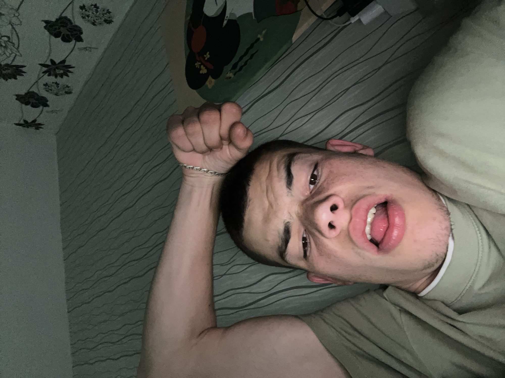 Morning bedroom moments documented in Sopot, Bulgaria