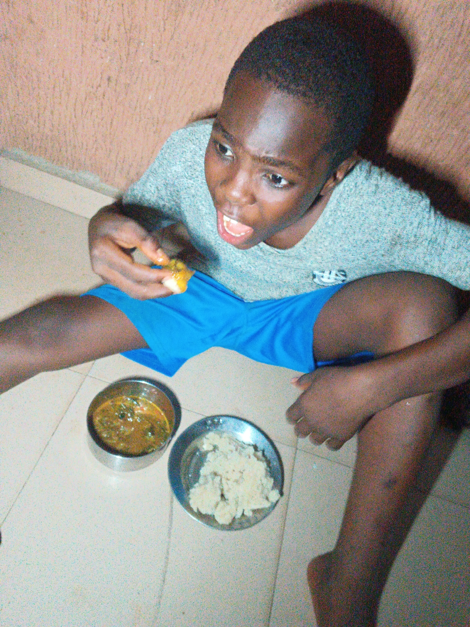 Everyday moments documented in Onitsha homes during evening hours