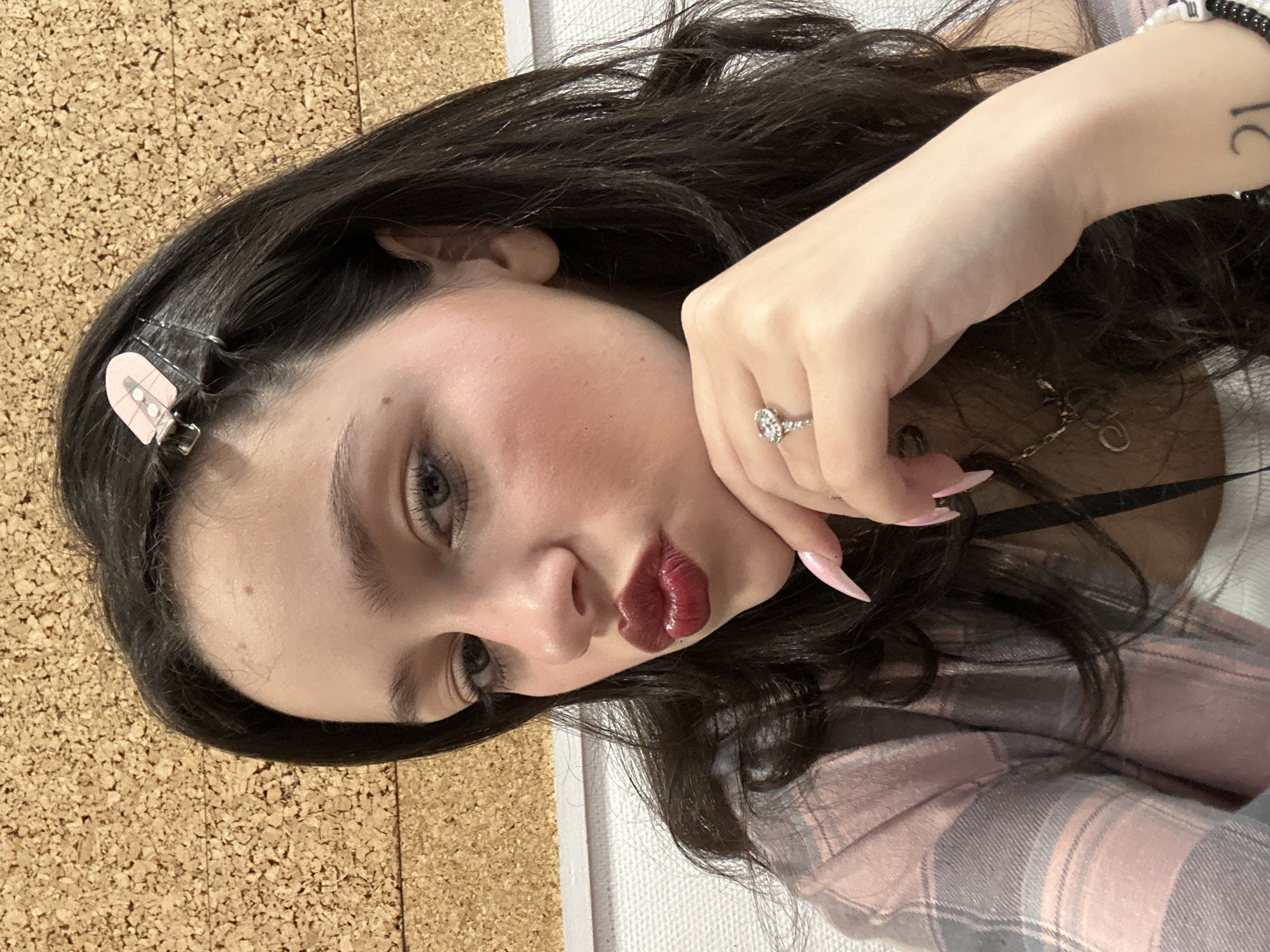 Students captured in classroom moments and selfie in Strasbourg
