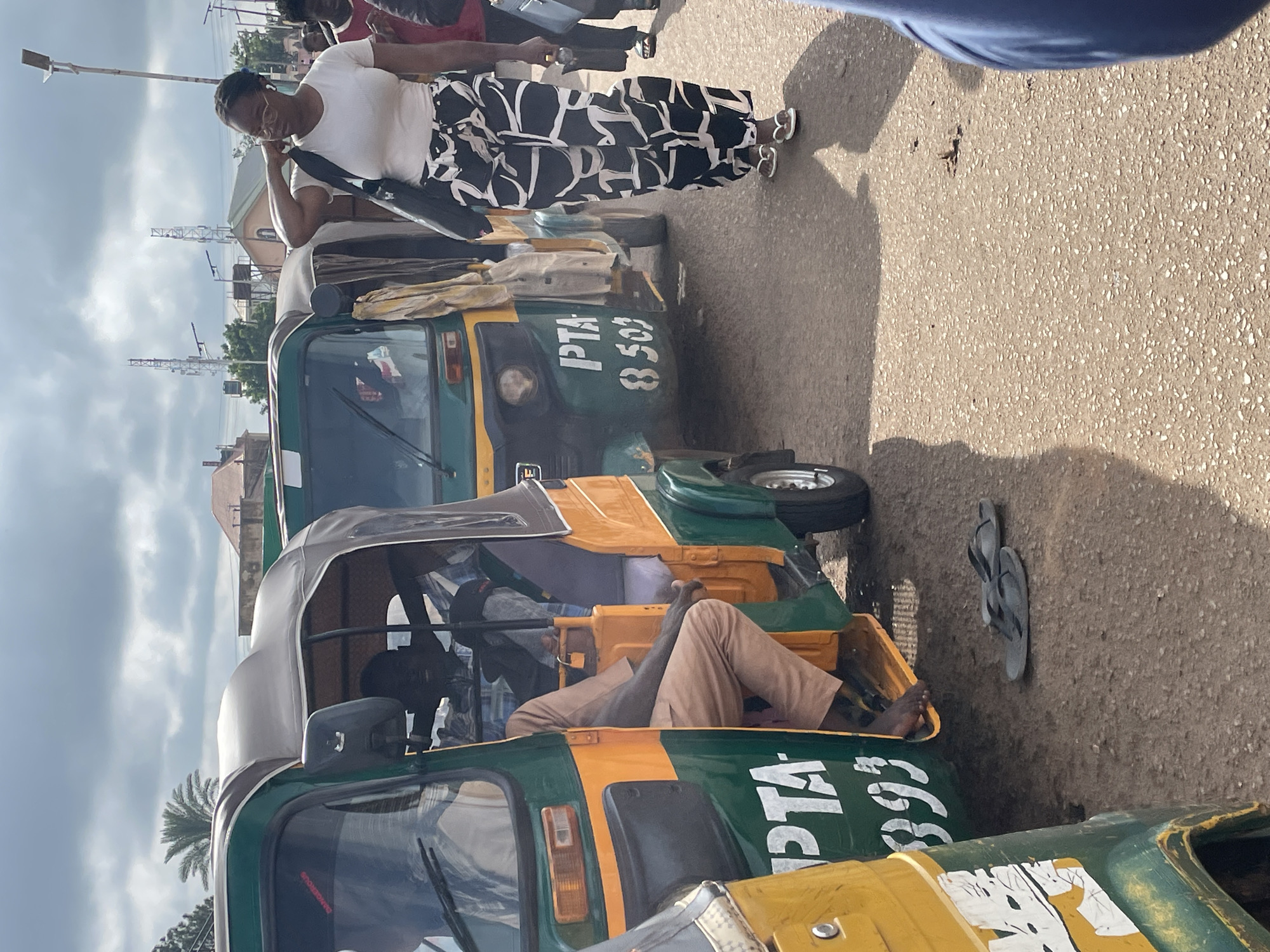 Street life and basketball in Jos, Nigeria