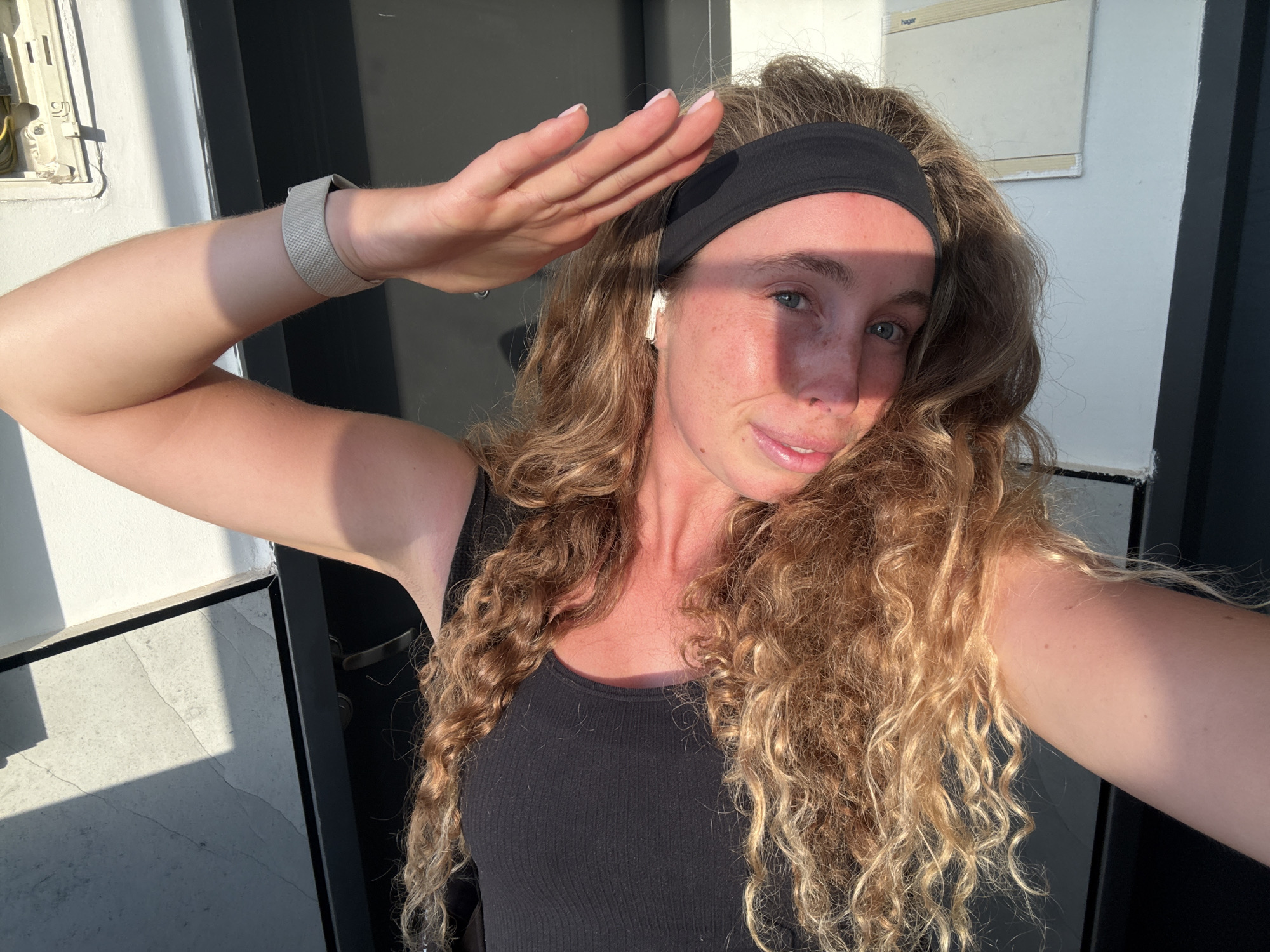 Quick selfie series on a sunny afternoon in Tel Aviv