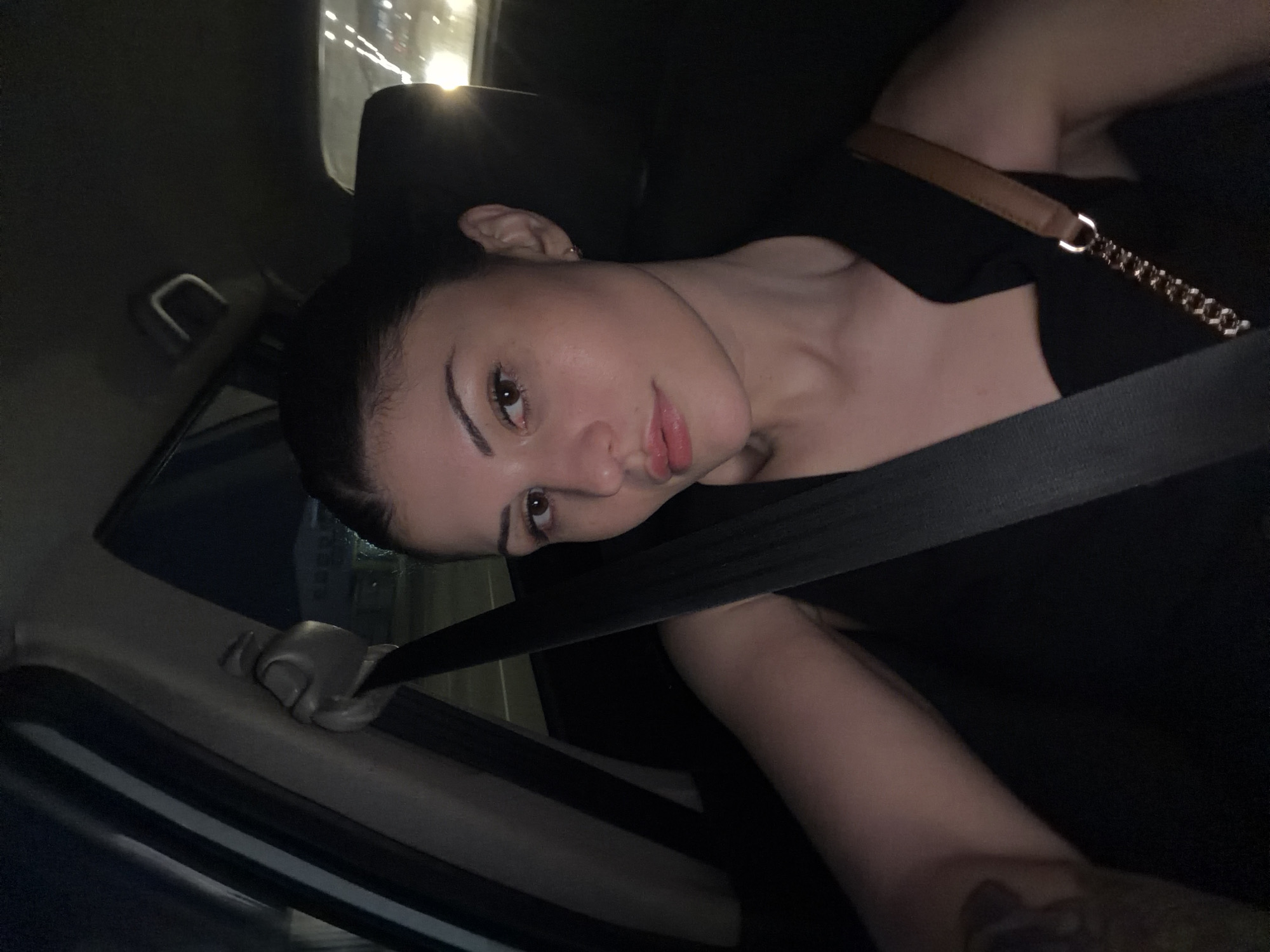 Woman observed in passenger seat of car in Sofia