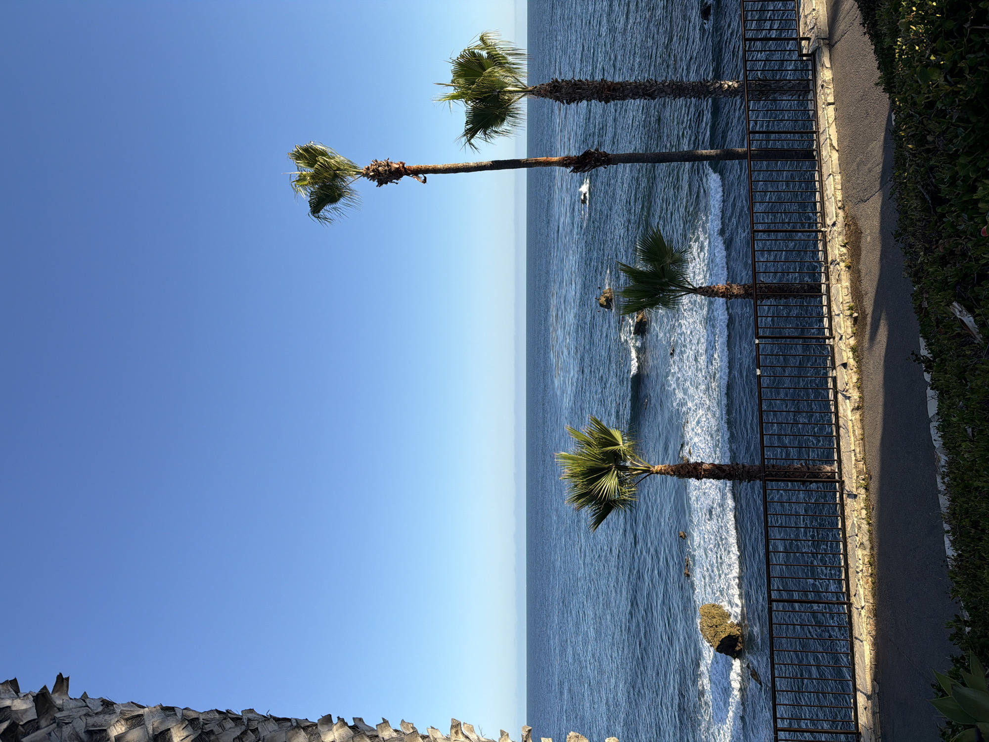 Golden hour at Laguna Beach's Heisler Park and coastline