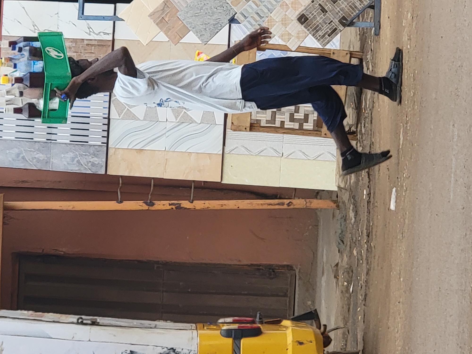 Morning commerce documented in Maiburiji, Nigeria