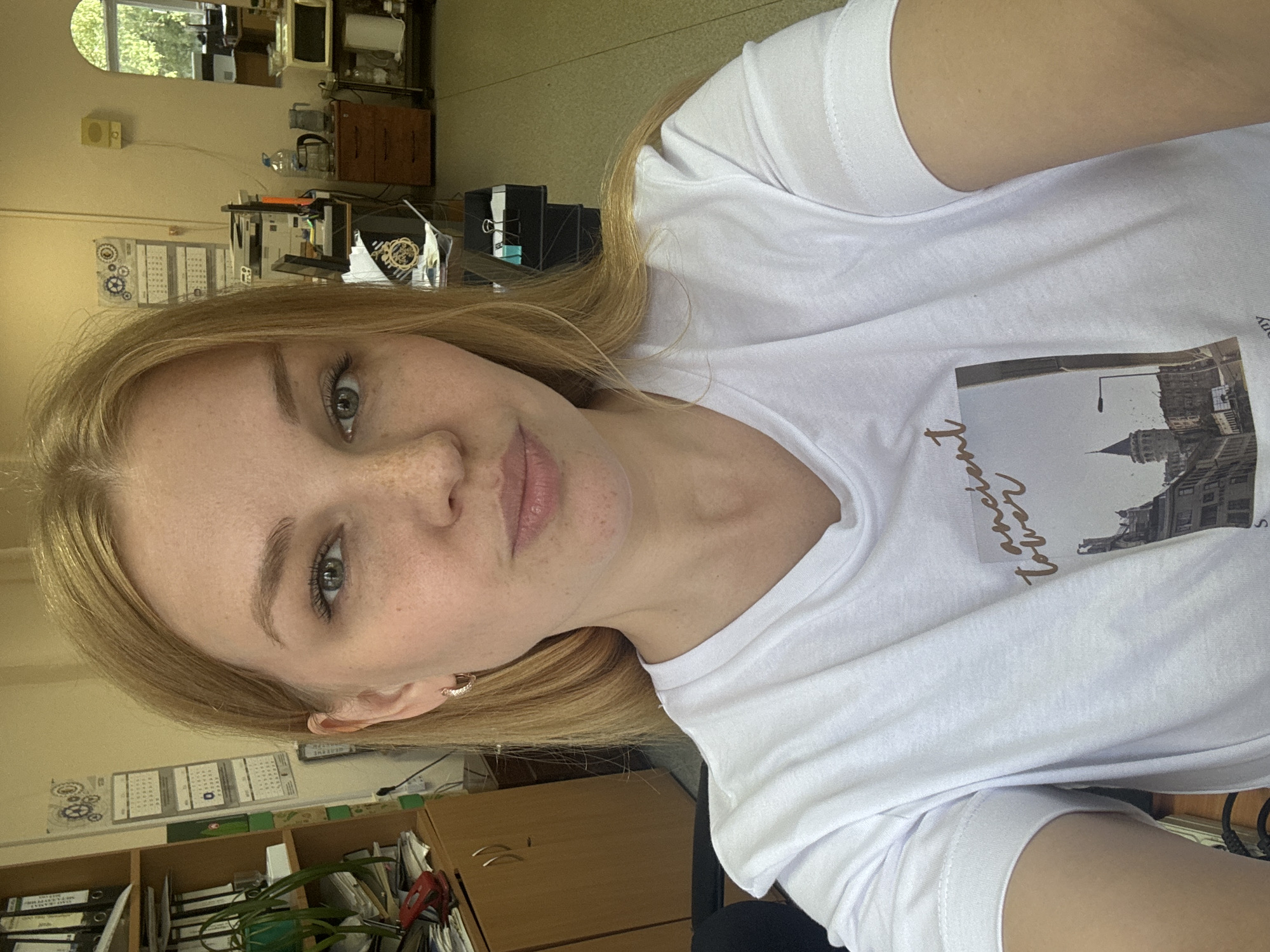 Casual afternoon snapshots: office, outdoors, and window light
