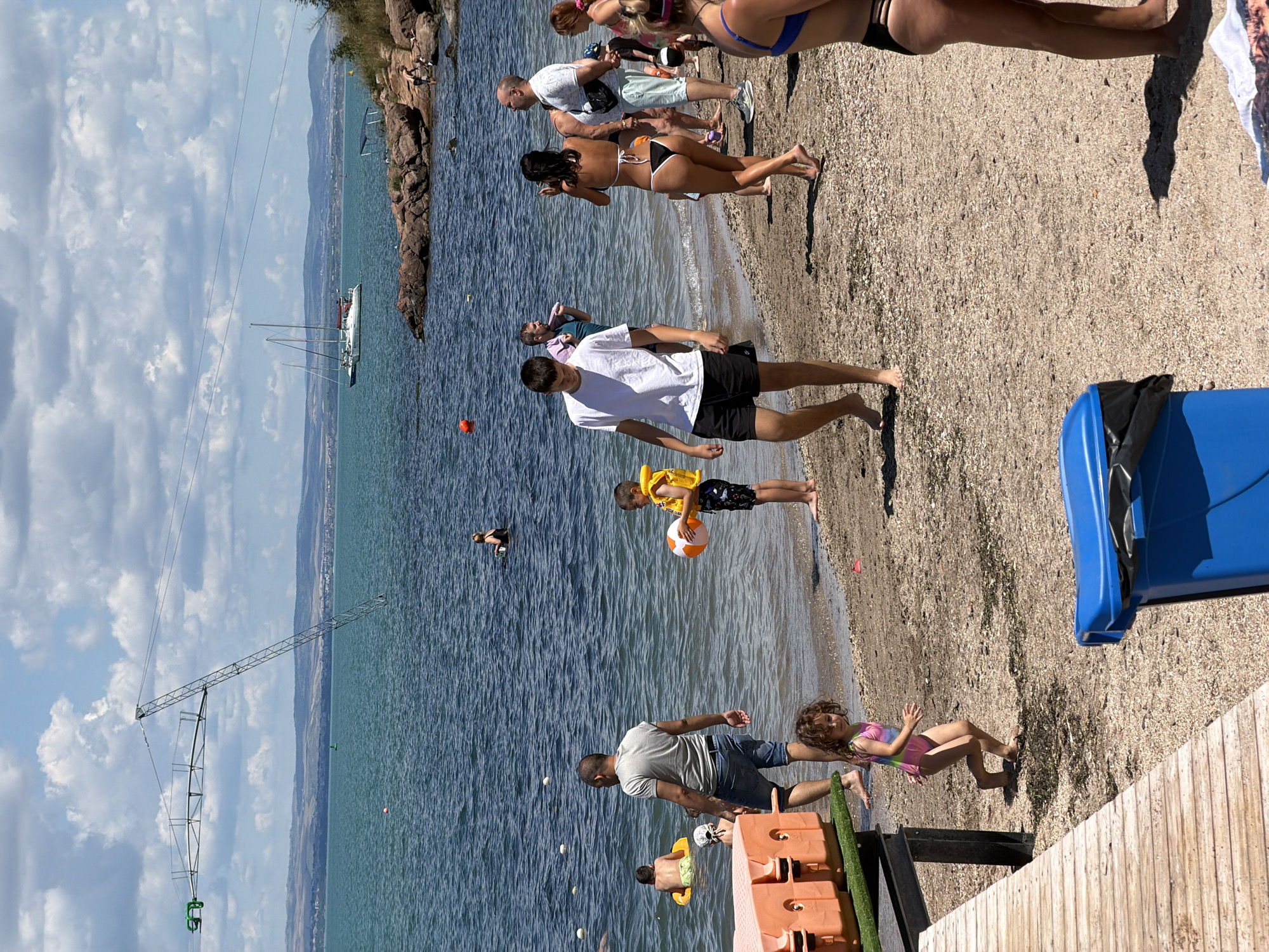Morning wakeboarding session at Burgas Bay water sports facility