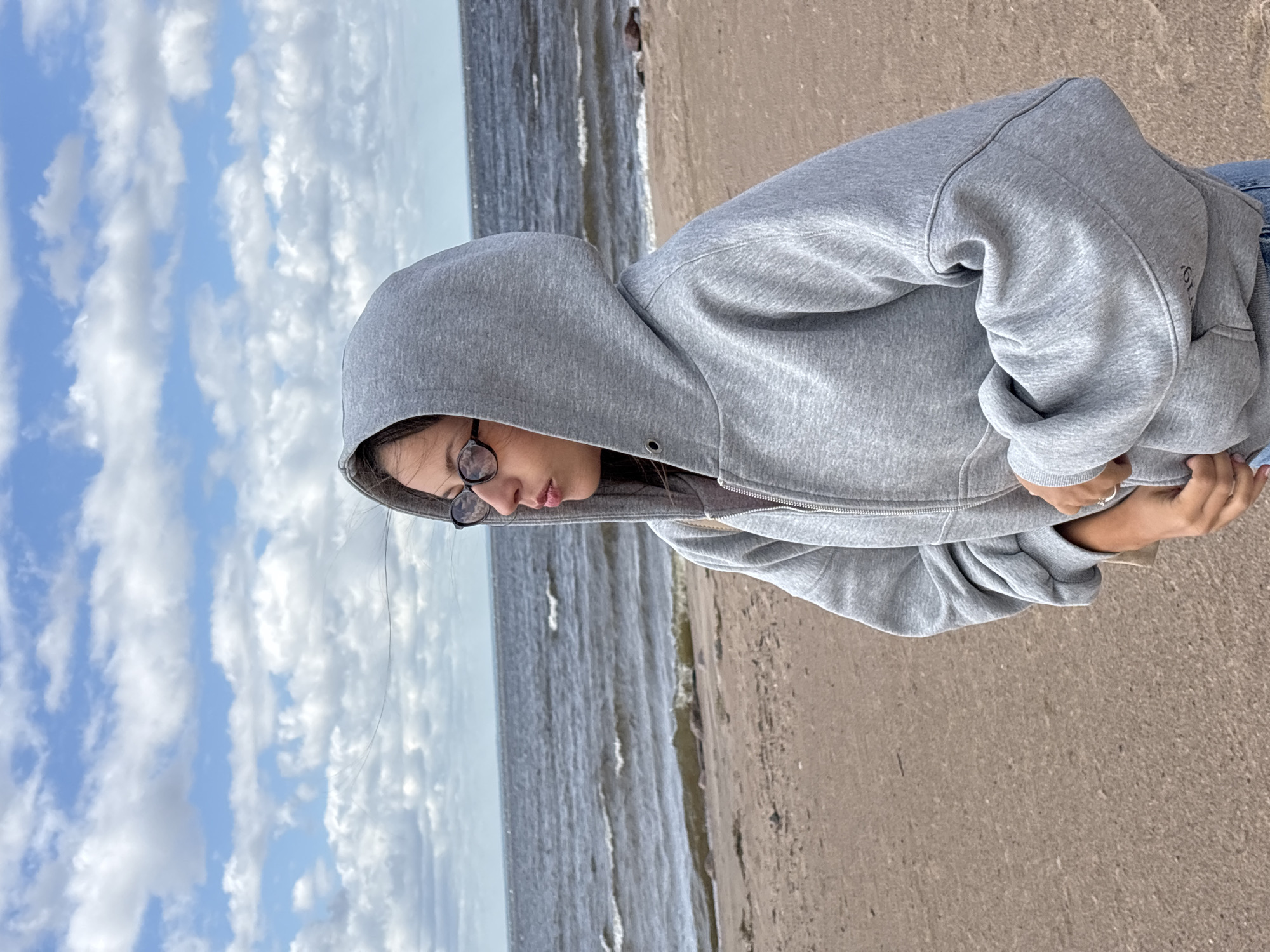 Beachgoers enjoy Gulf of Finland shore in Saint Petersburg