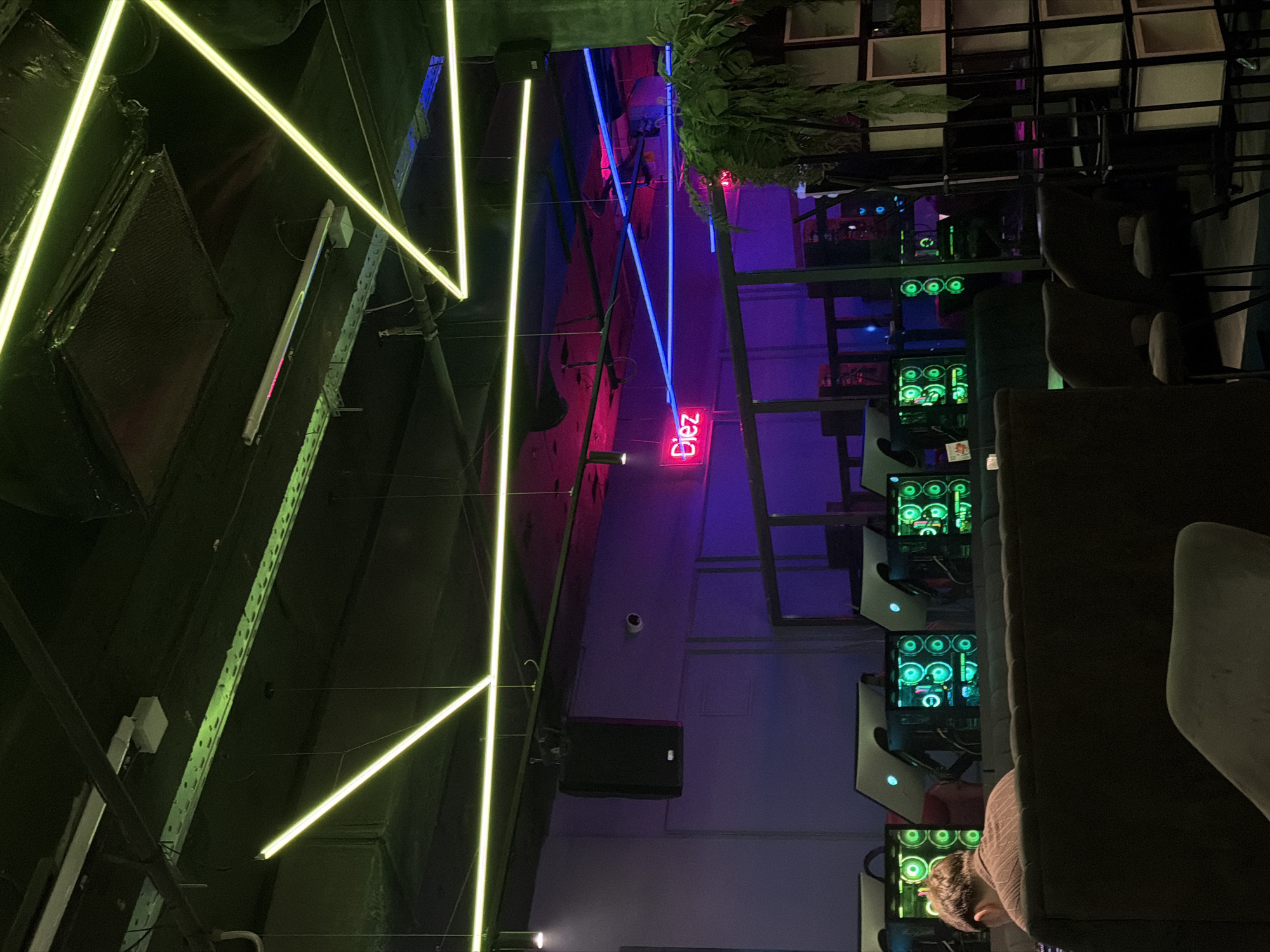 Nightclub interior documented in Kazan, Russia