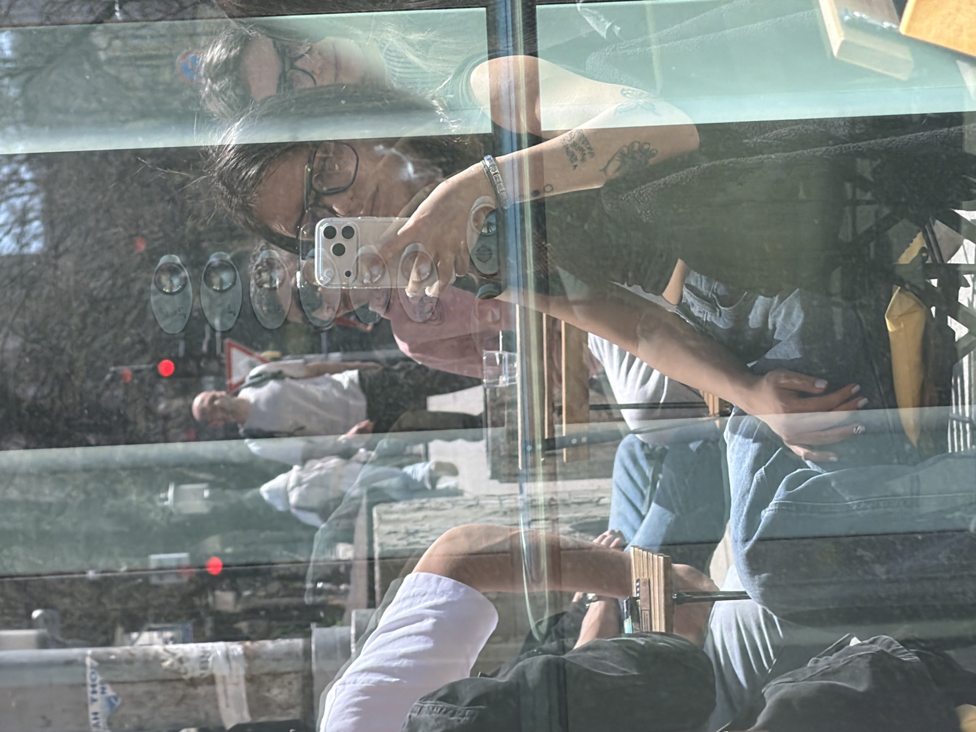Morning café scenes documented in Gabrovo, Bulgaria