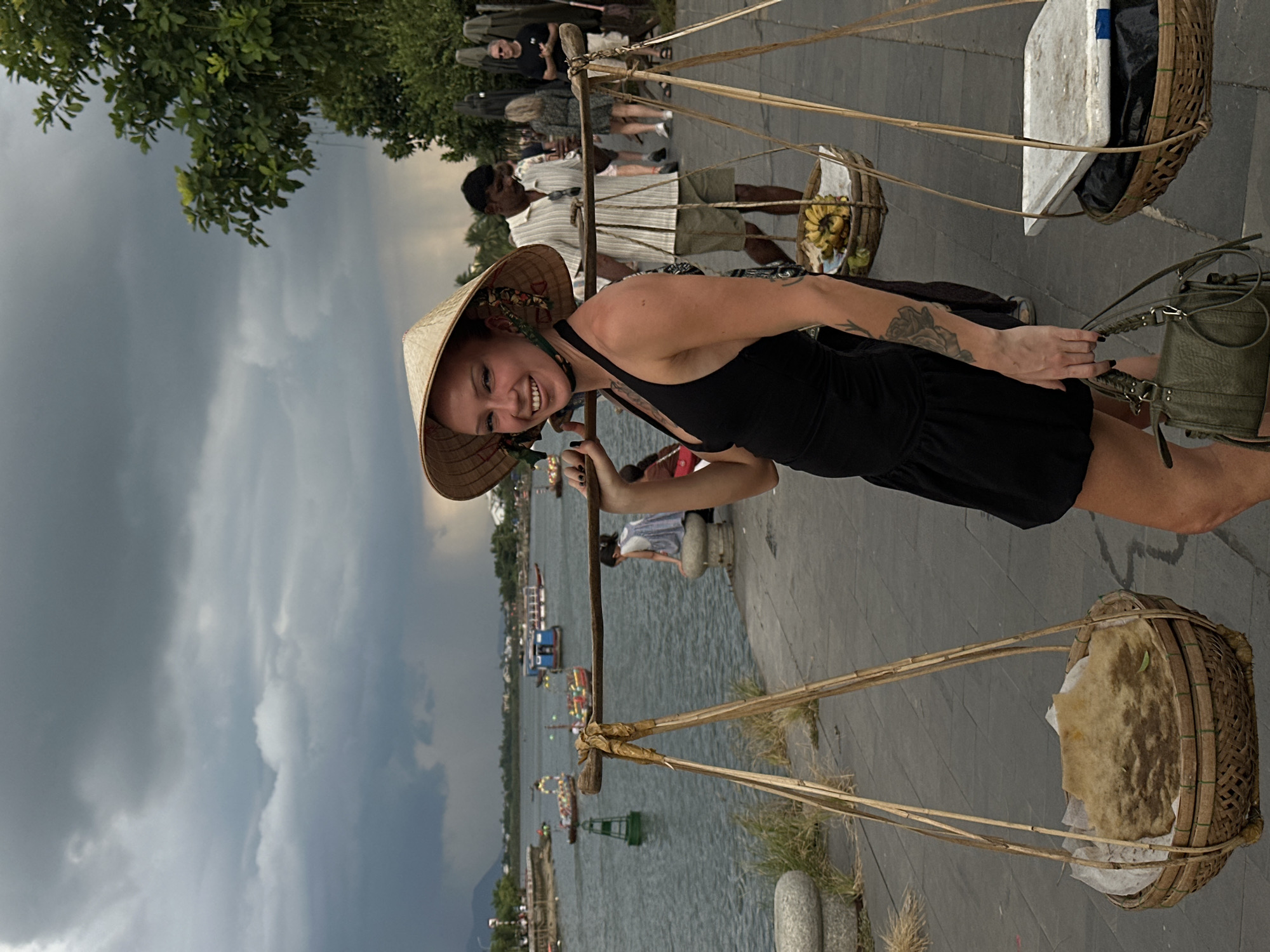 Riverside stroll along Hoi An's waterfront promenade