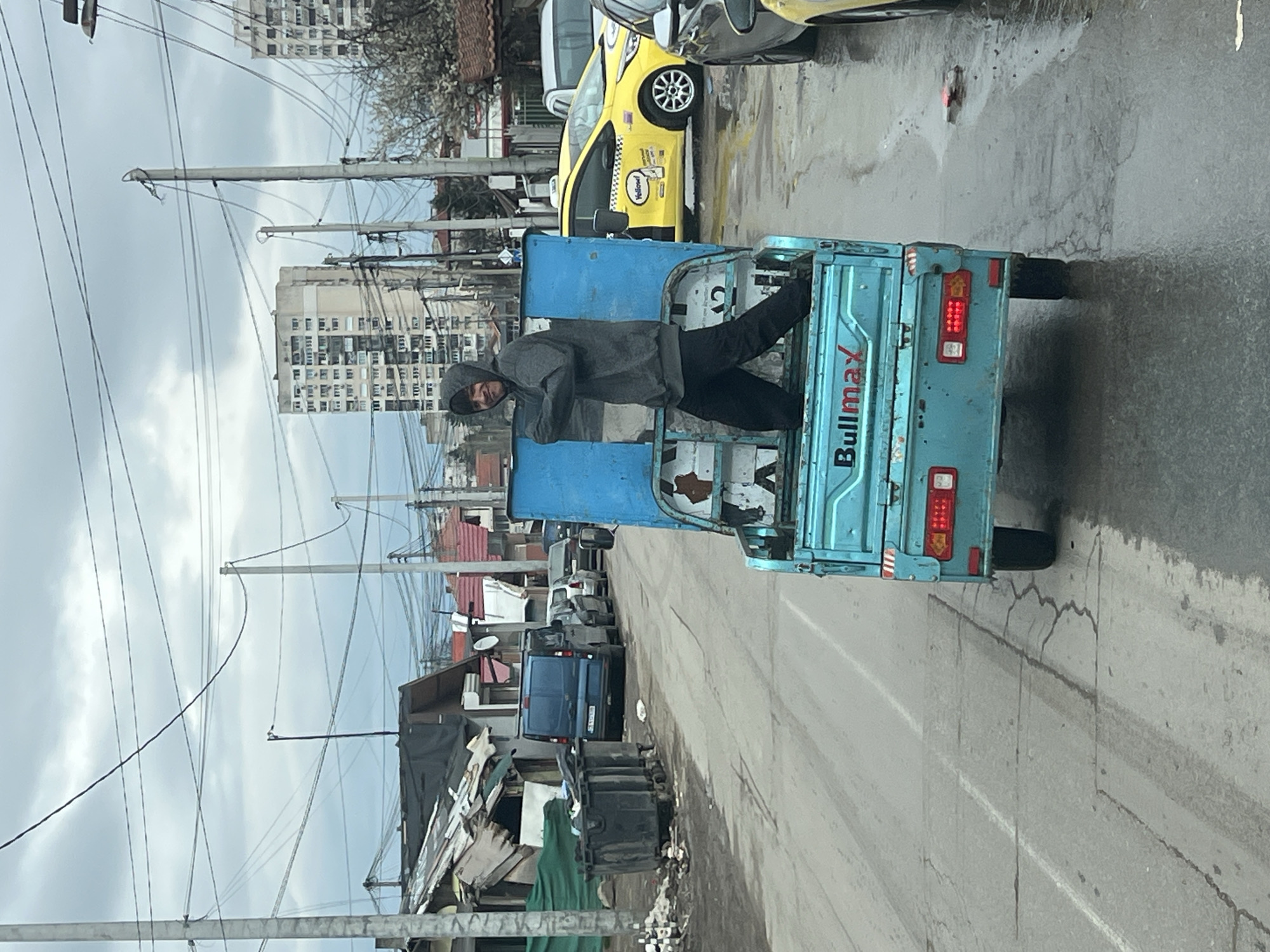 Three-wheeled Bullmax vehicle spotted on Sofia streets