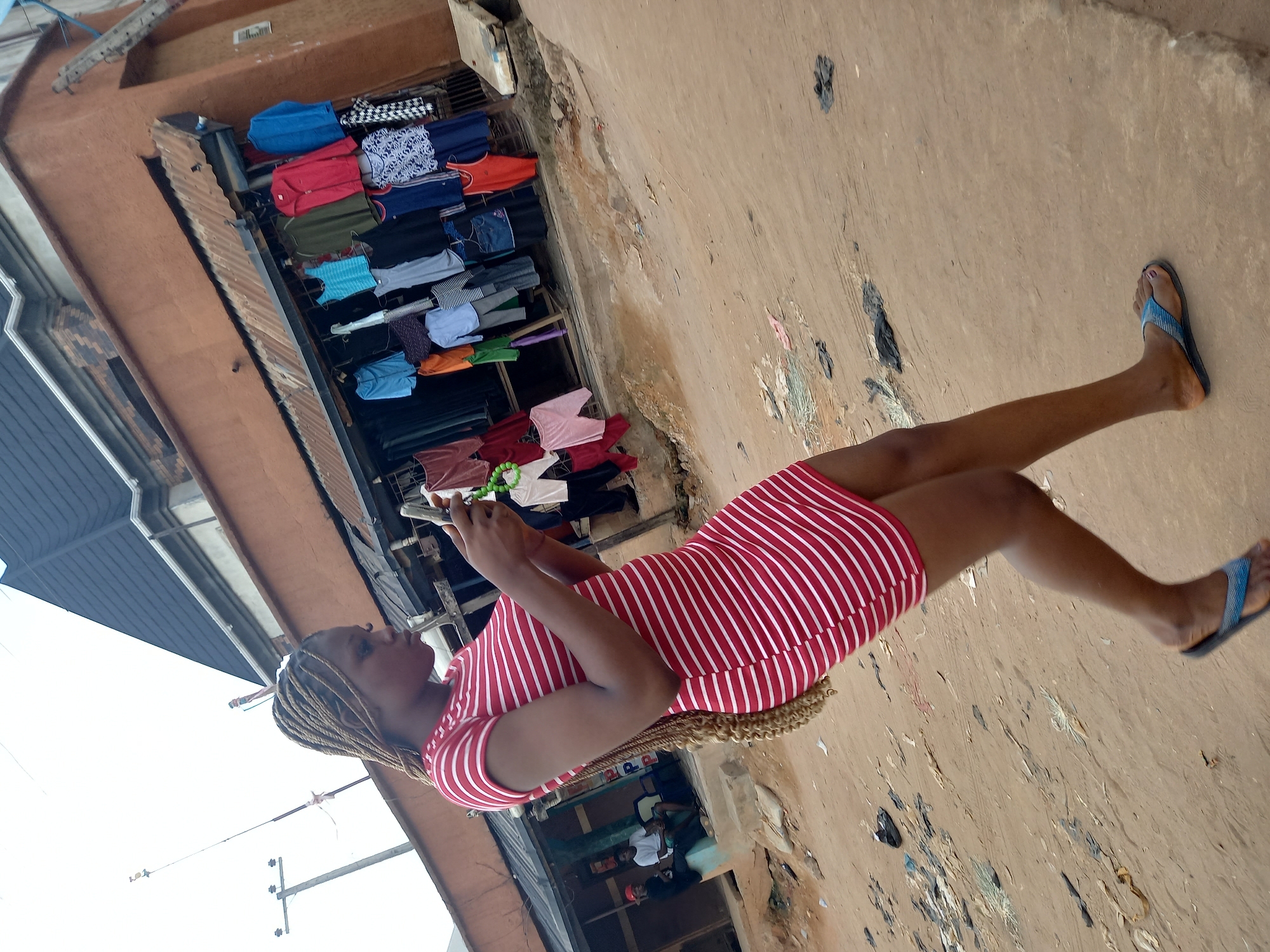 Daily life documented in Nigerian market streets and neighborhoods