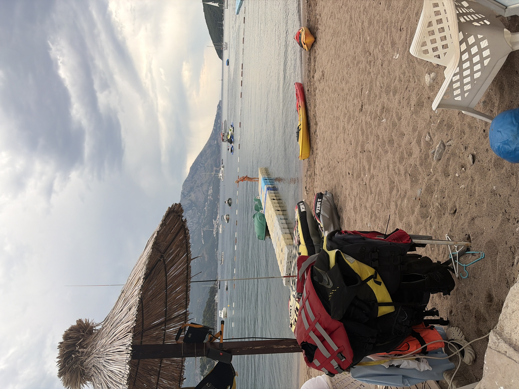 Beach afternoon turns into a Citadel event night in Budva