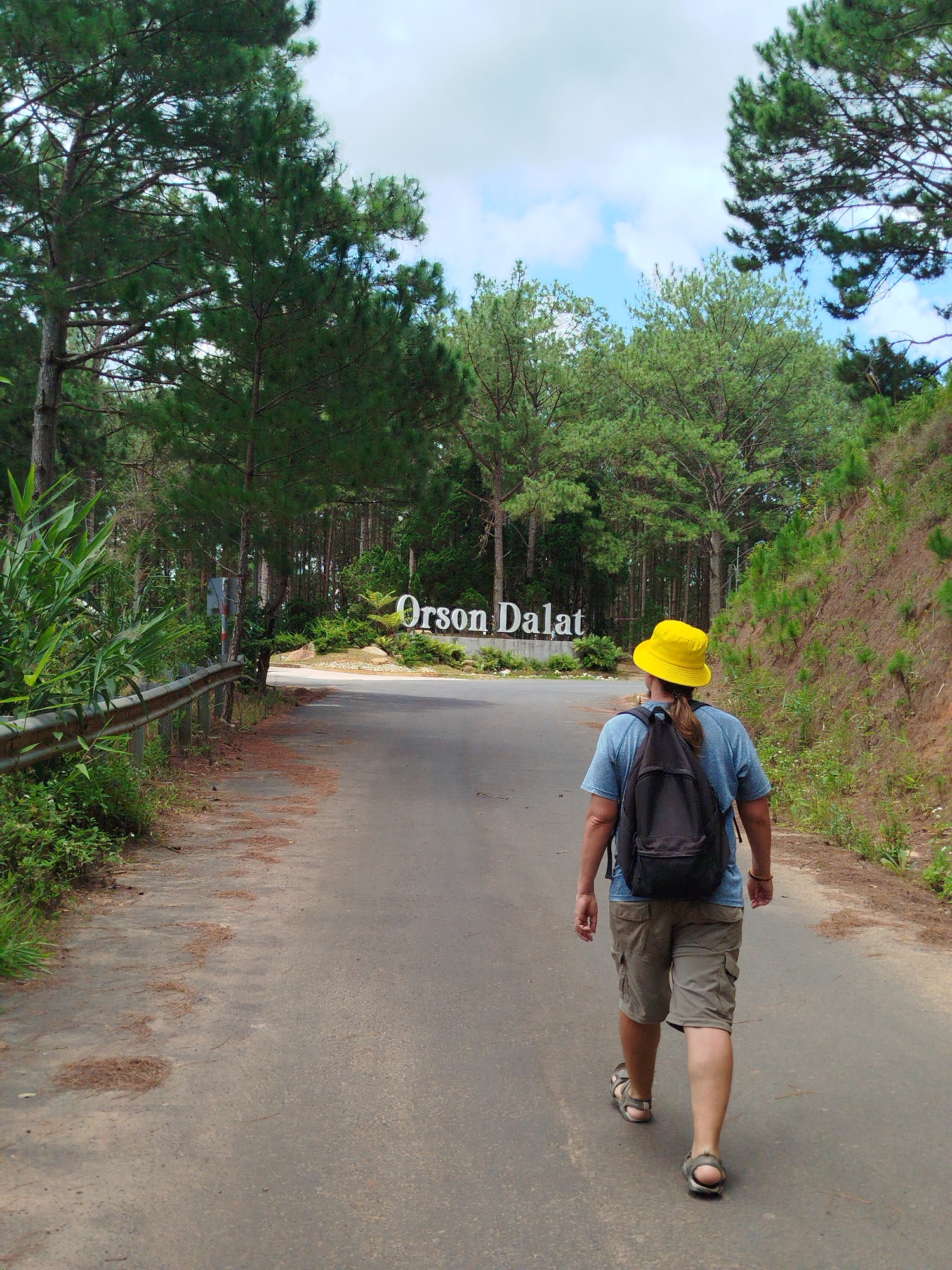 Exploring Da Lat's dinosaur park among pine forests