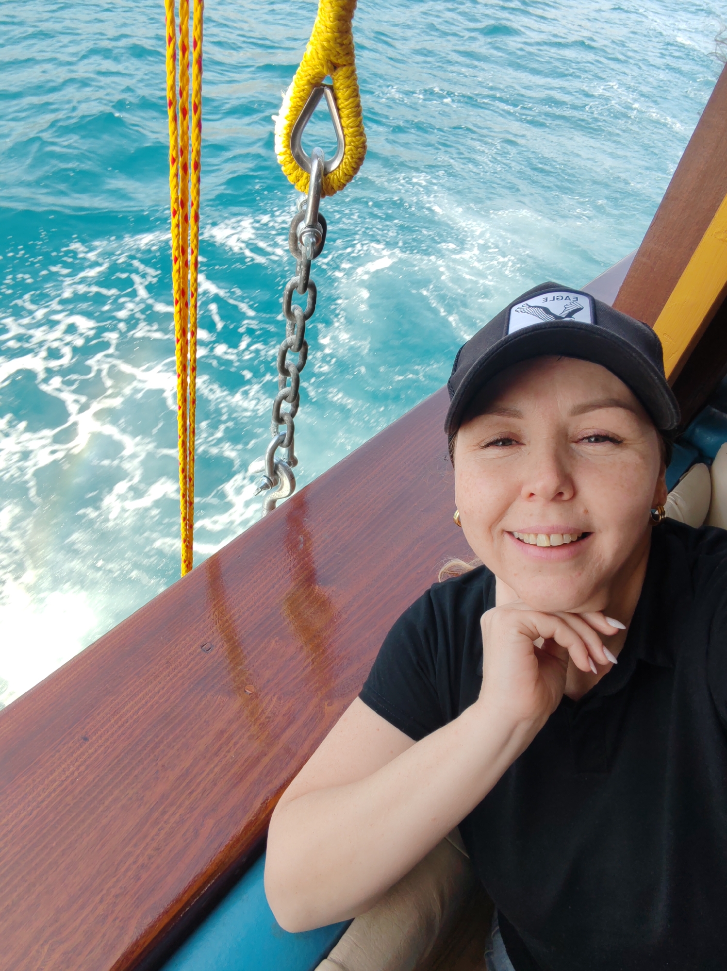Woman spotted on boat off Alanya coast