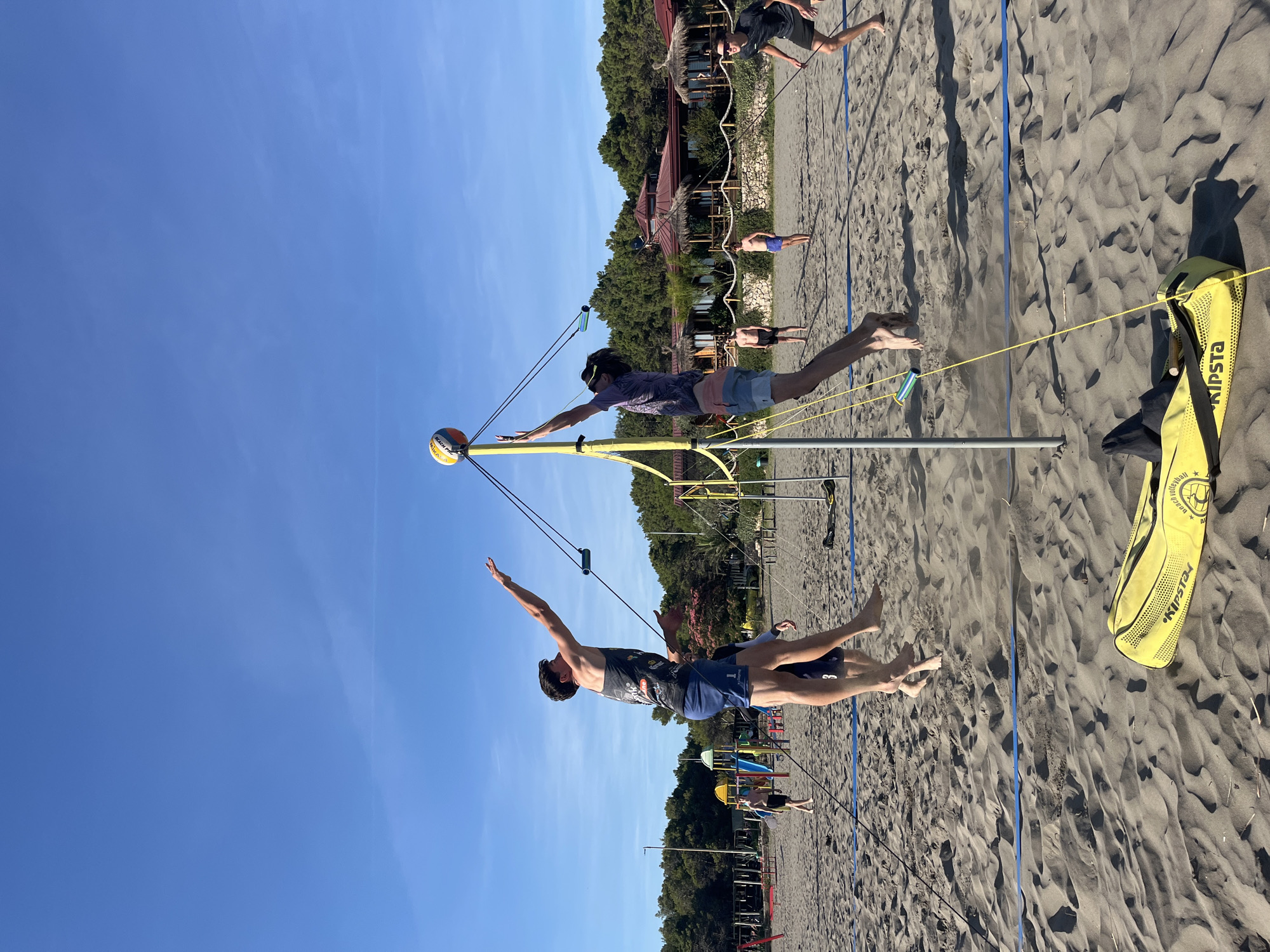 Beach volleyball action in Pistula Montenegro
