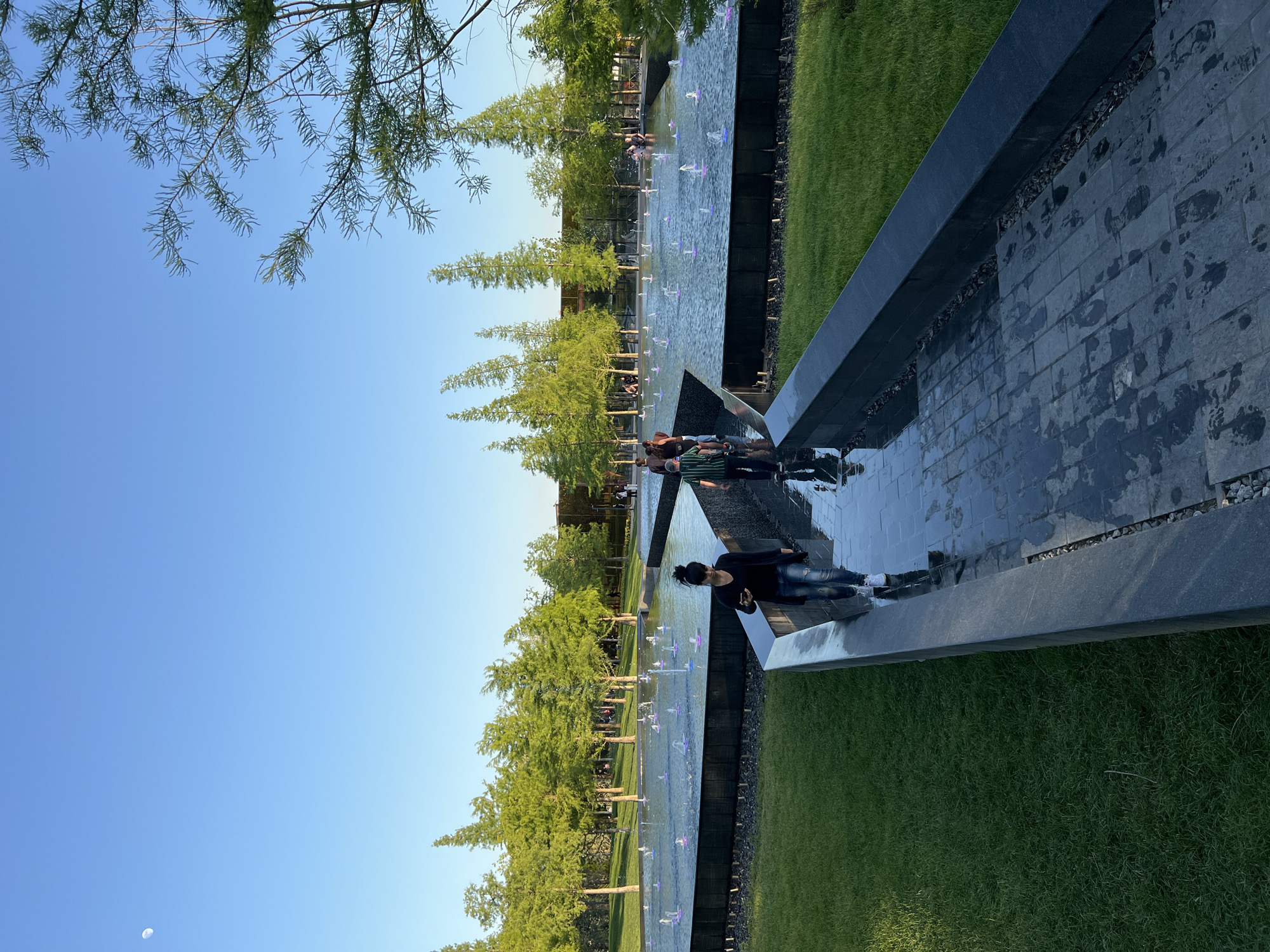 Afternoon park visit documented in Krasnodar featuring fountains and sculptures