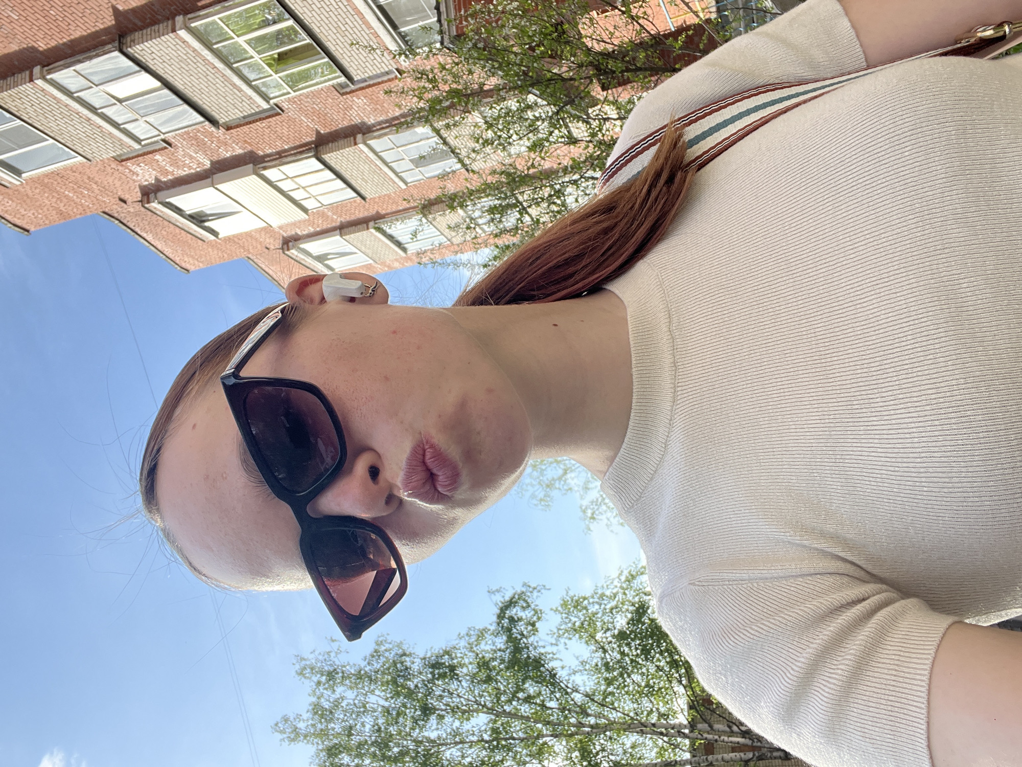 Woman photographed in early morning photo session in Chaikovsky